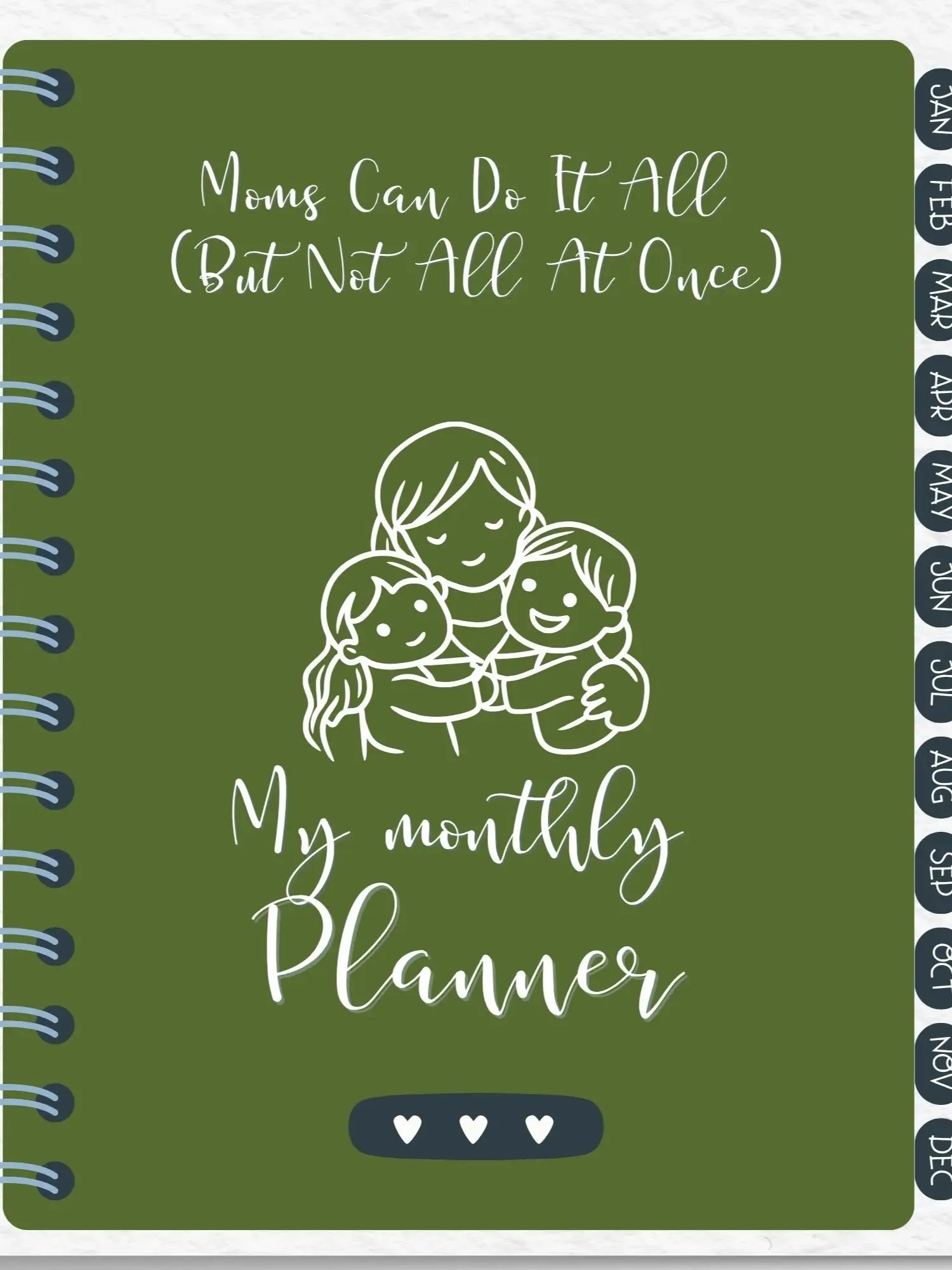 Moms Can Do It All Hyperlinked Planner product image (1)