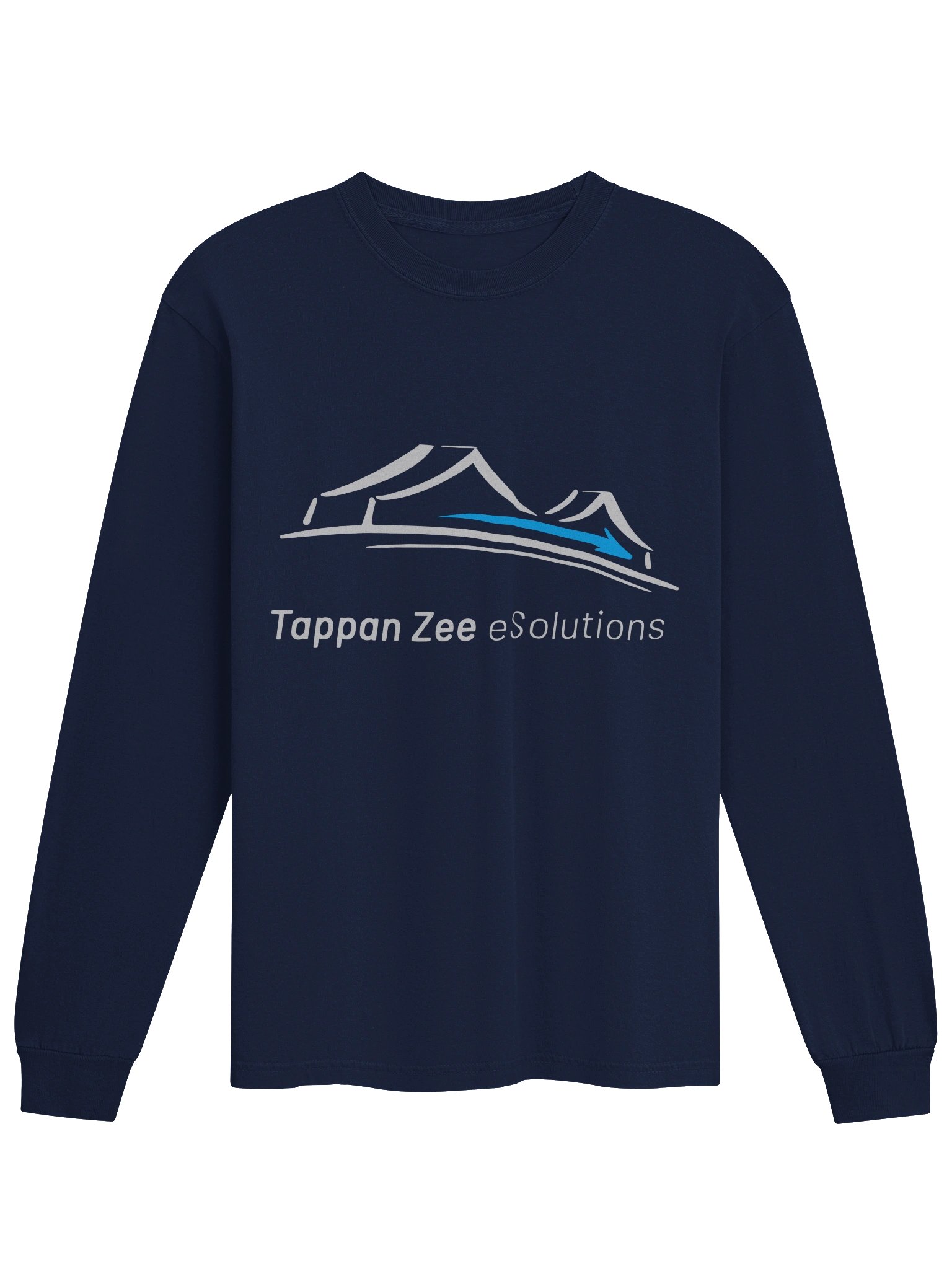 Tappan Zee eSolutions Logo Long Sleeve Tee product image (1)