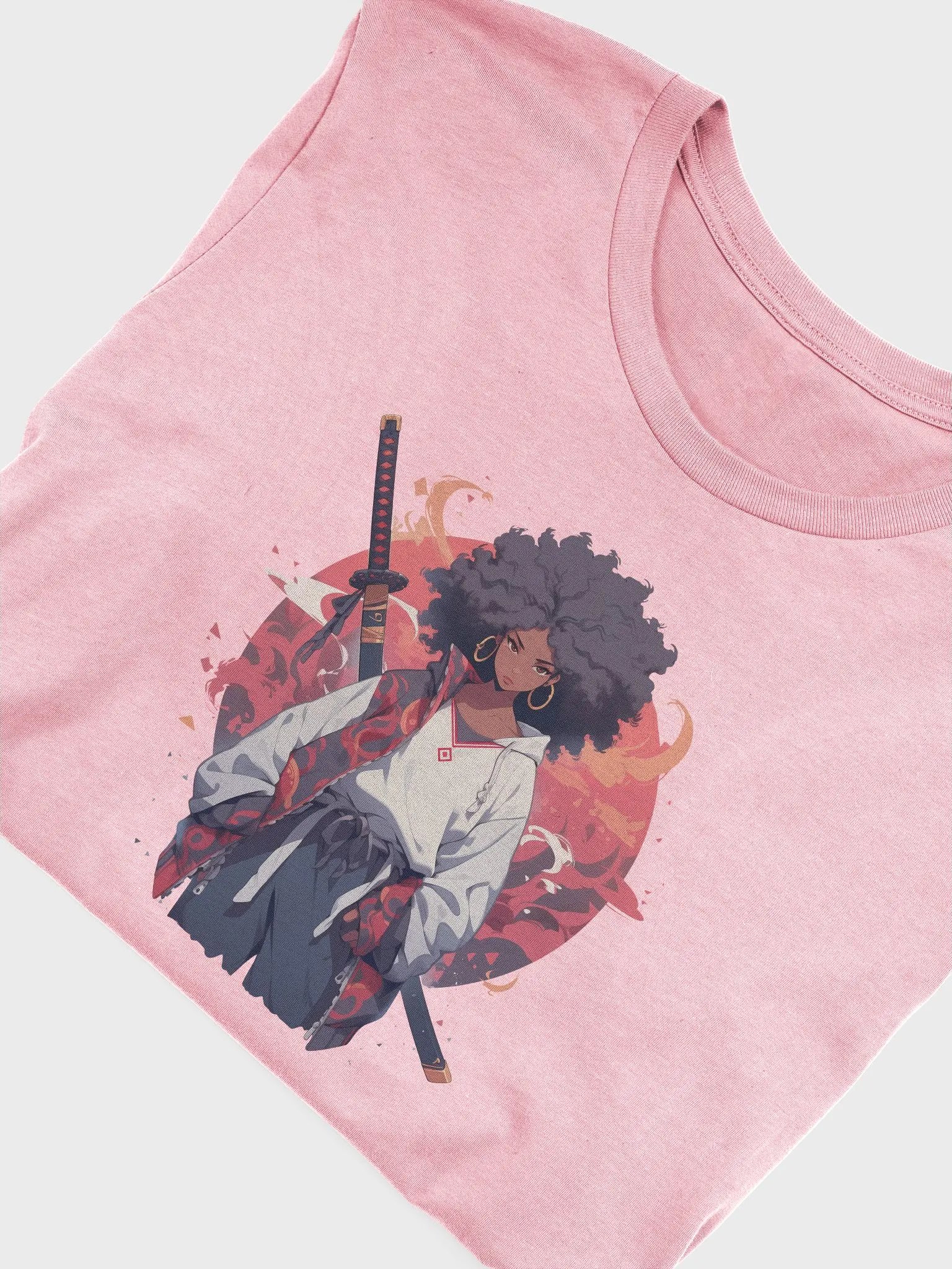 Urban Black Samurai Girl T-Shirt product image (3)
