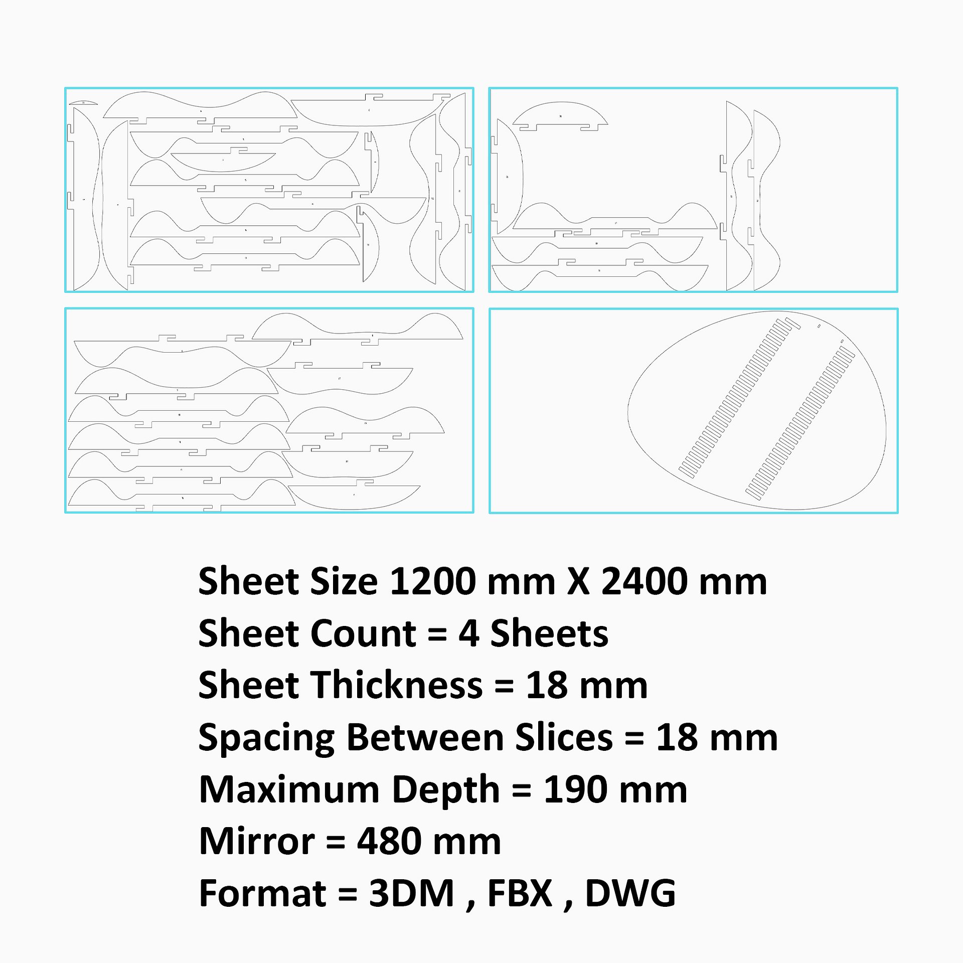 Parametric Mirror - PM 8 product image (3)