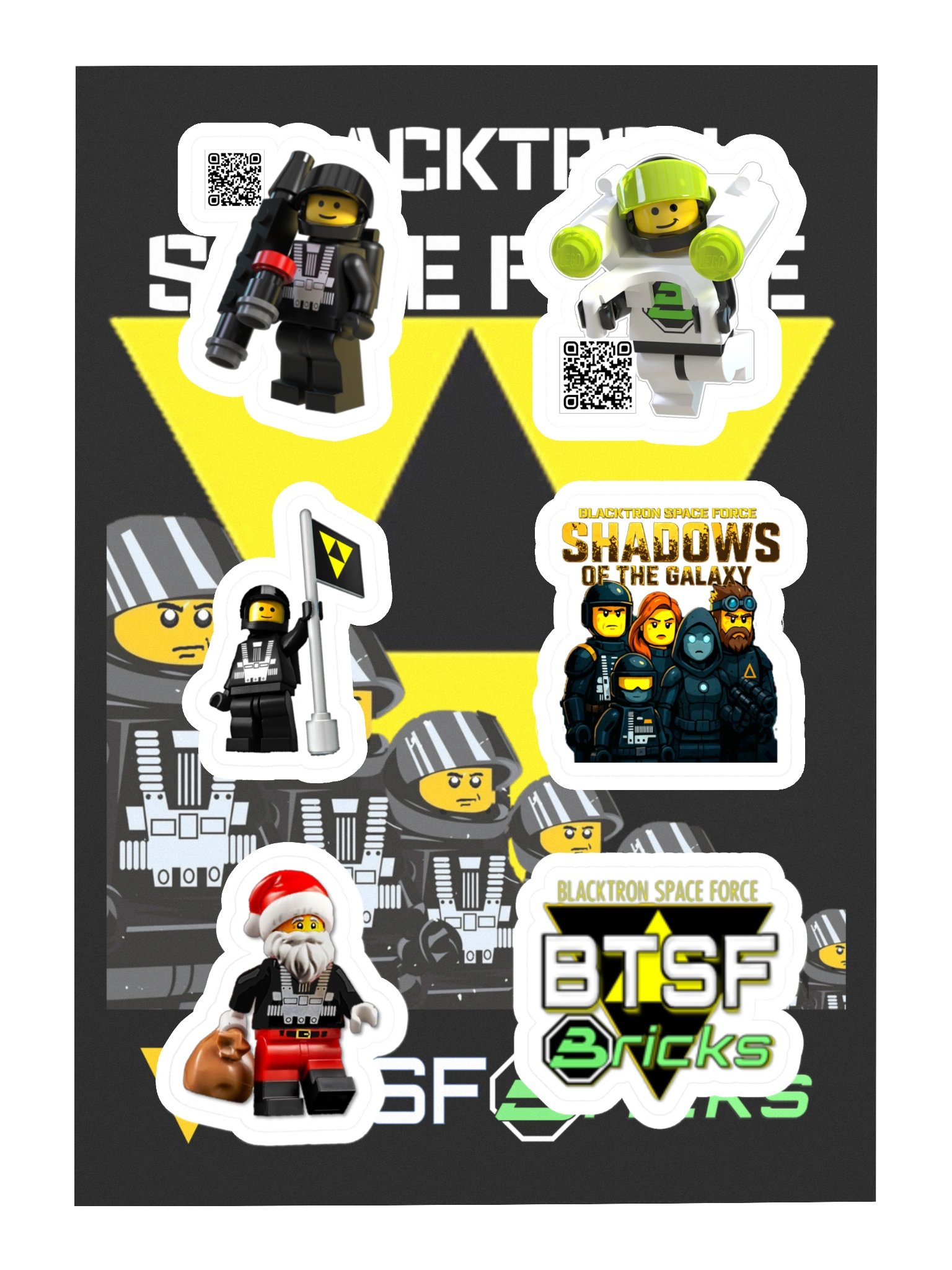 Blacktron Space Force Sticker Pack product image (3)