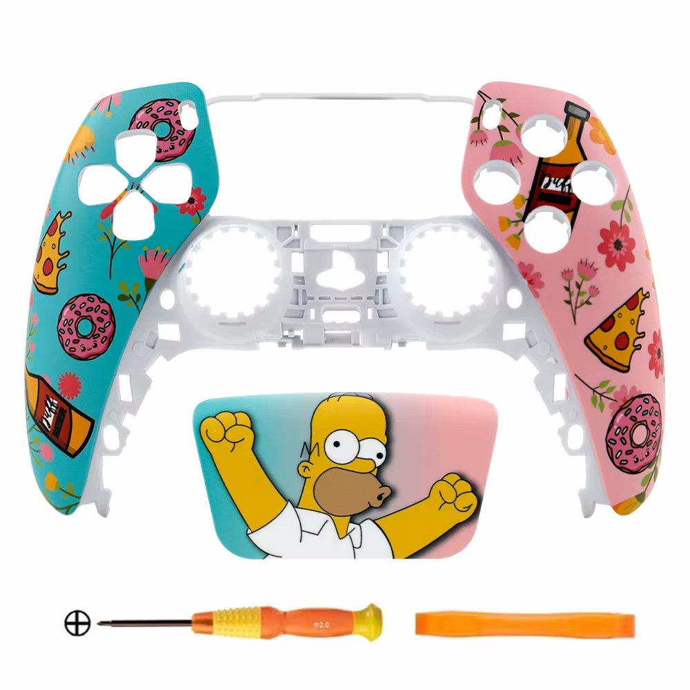 The Simpsons Inspired PS5 Controller Plates + Kit product image (2)