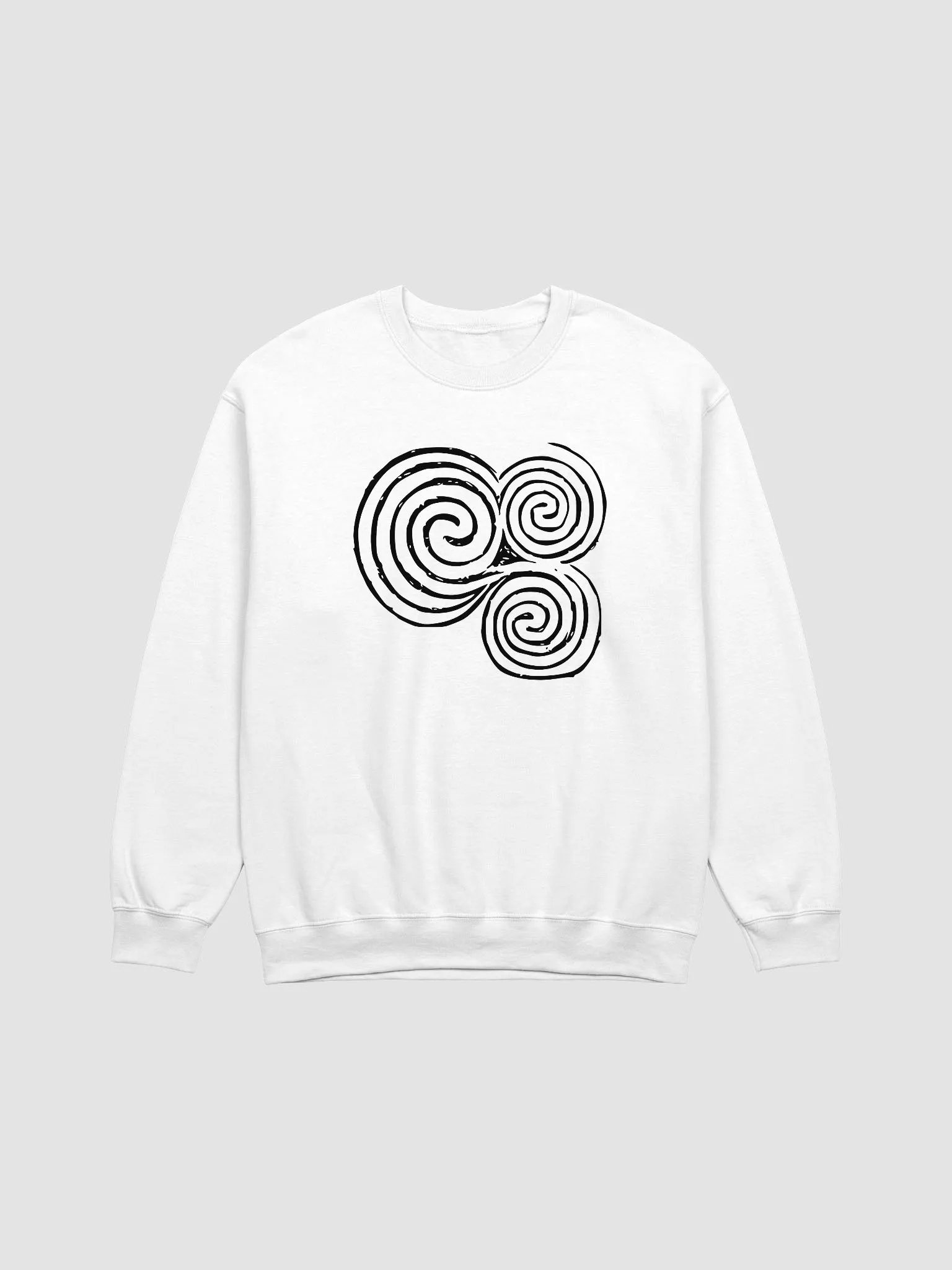 Newgrange Triskelion Unisex Sweatshirt Light product image (1)