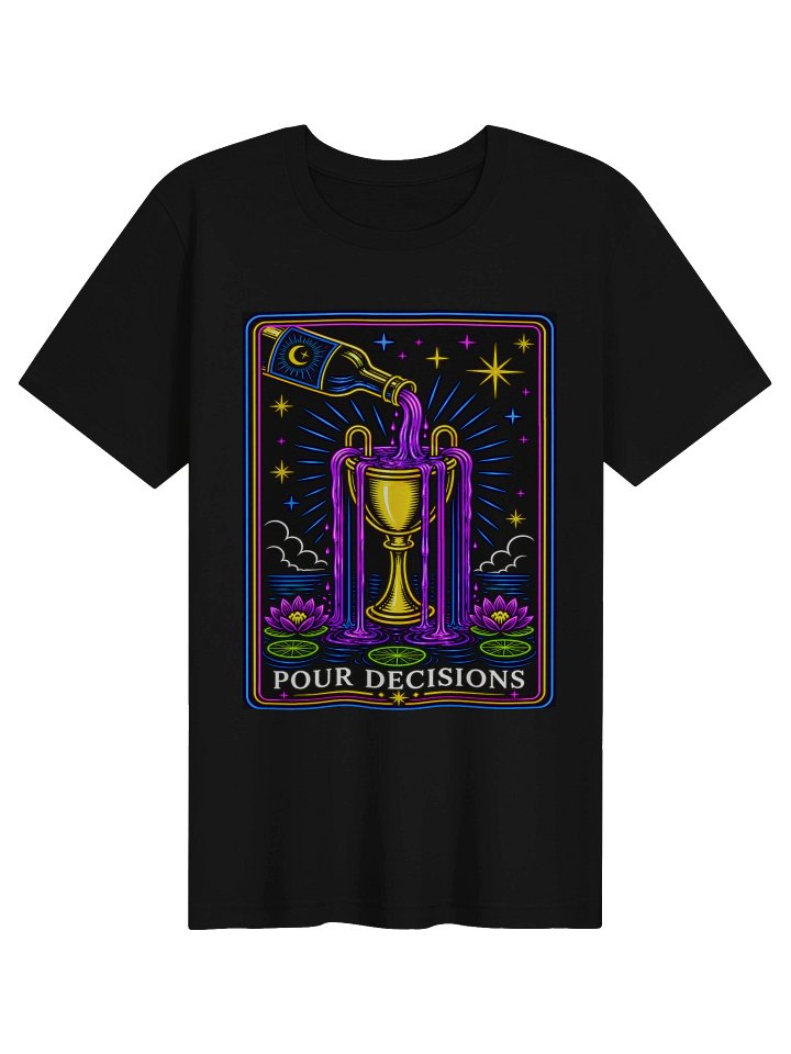 UNISEX Pour Decisions Neon Tarot Tee product image (1)