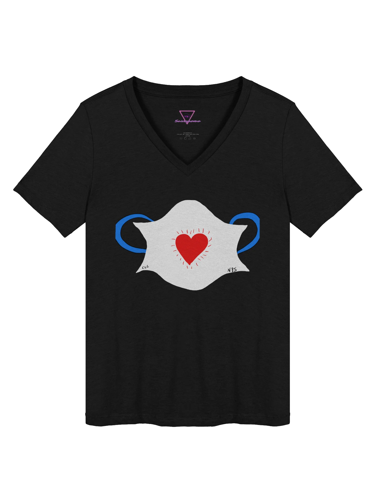True Love V-neck tee product image (1)
