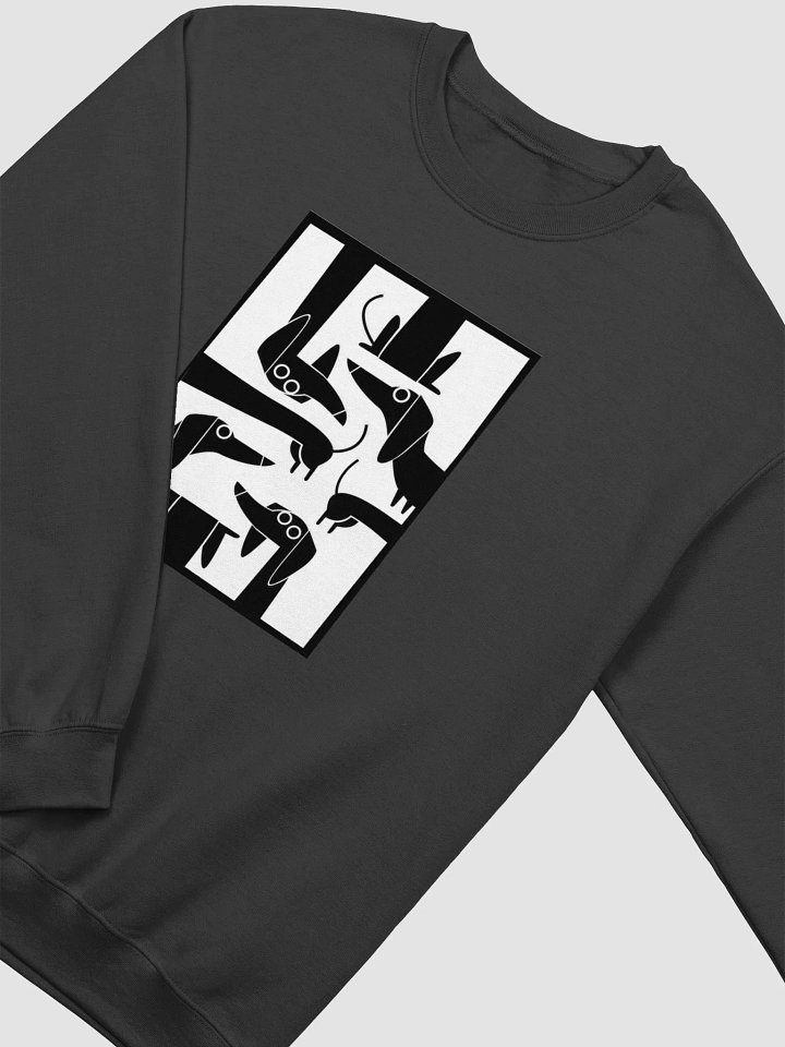 Abstract Dog Picture Crewneck Sweatshirt product image (18)