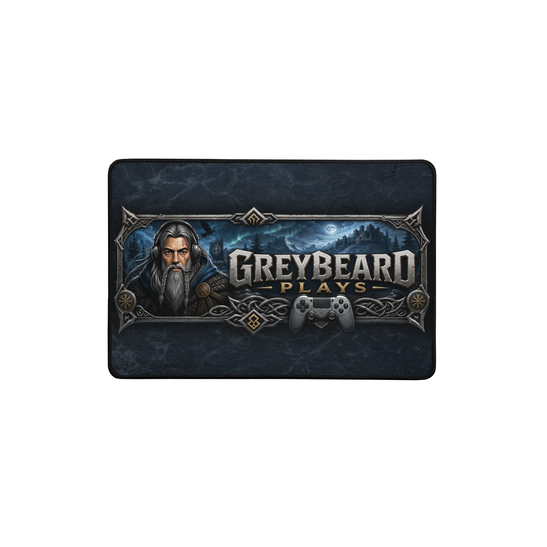 Greybeard Plays Gaming Desk Mat product image (1)