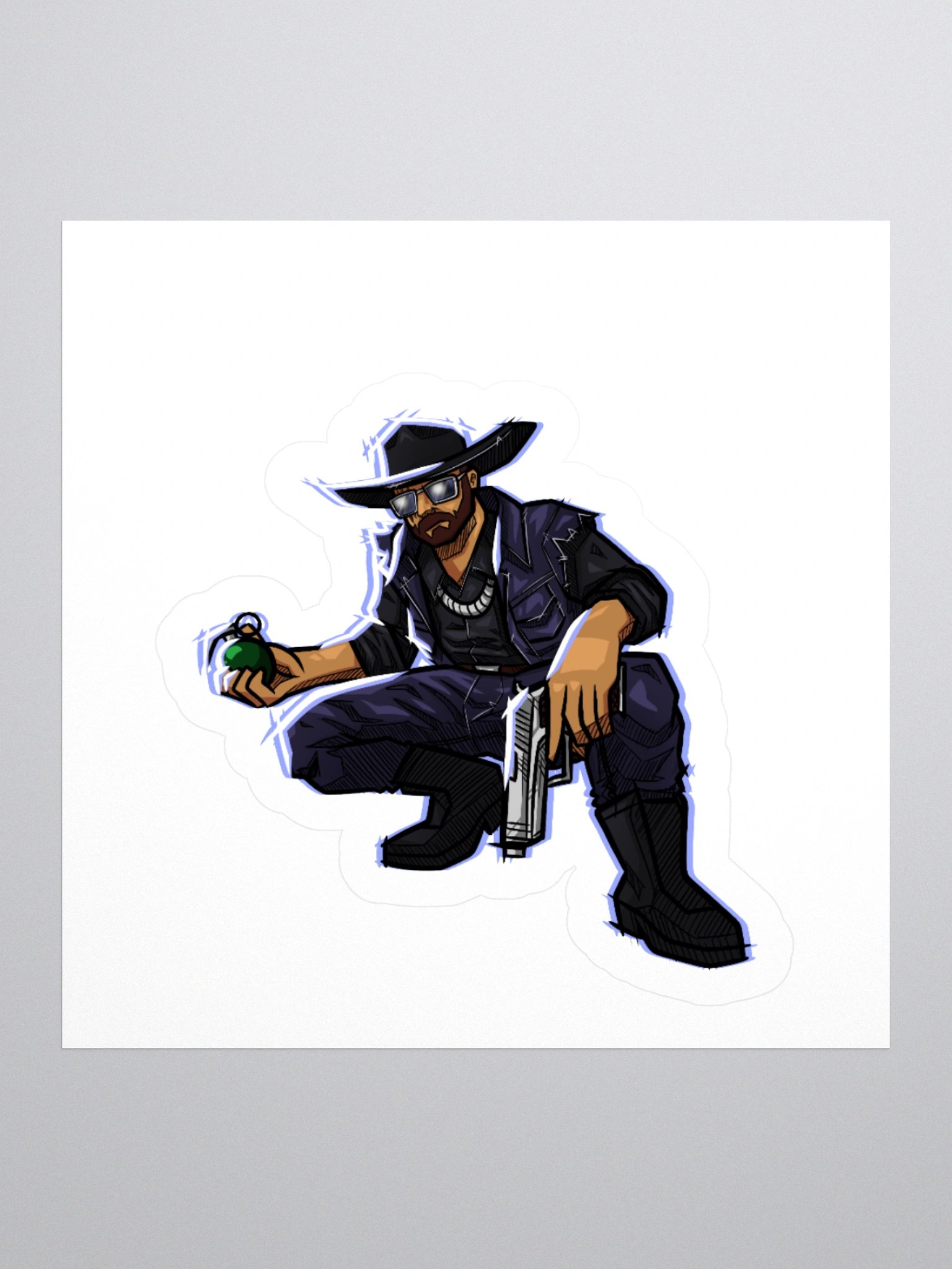 Grim 2025 Sticker product image (1)