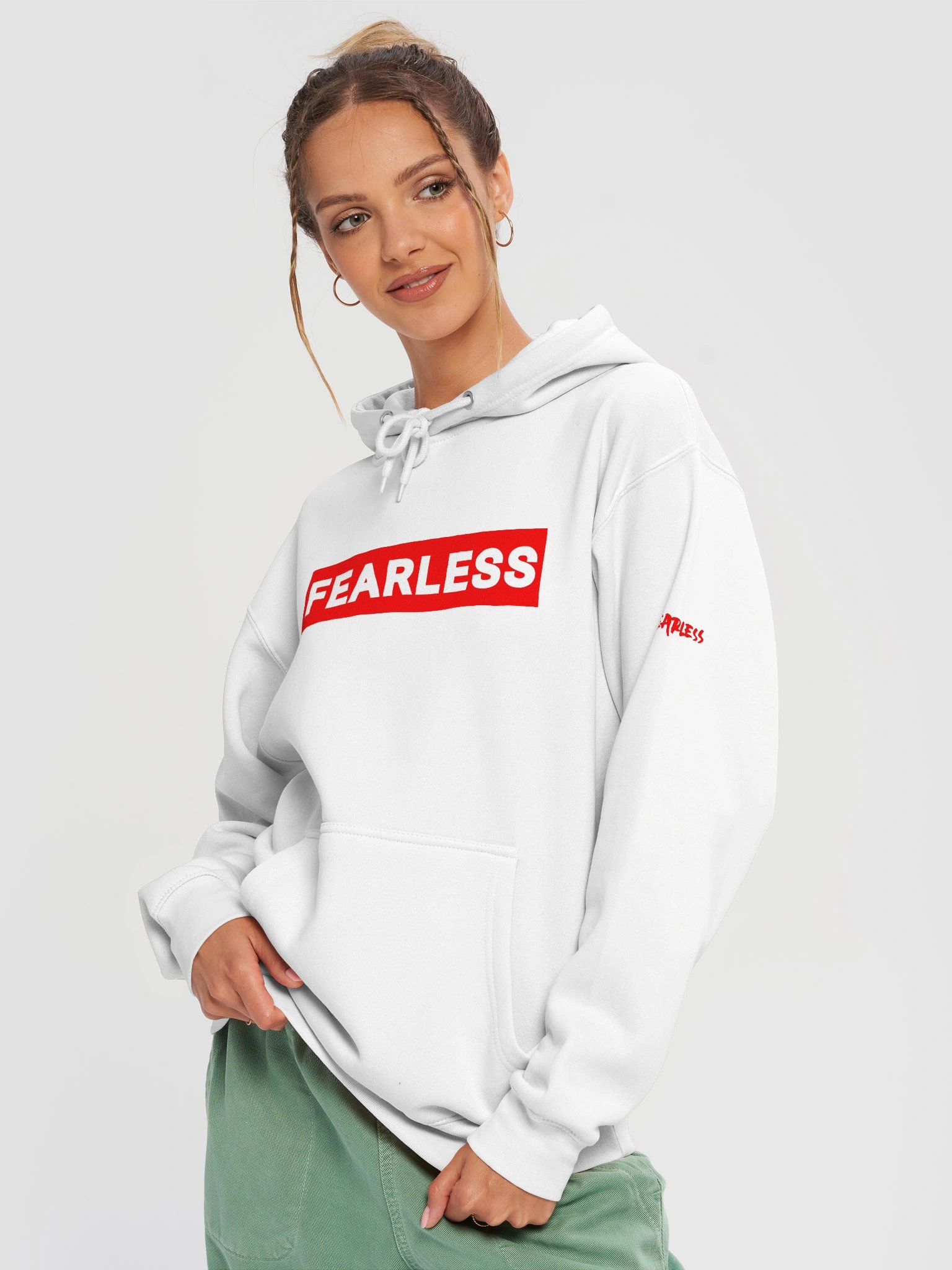 Fearless Original Red Box Hoodie product image (3)