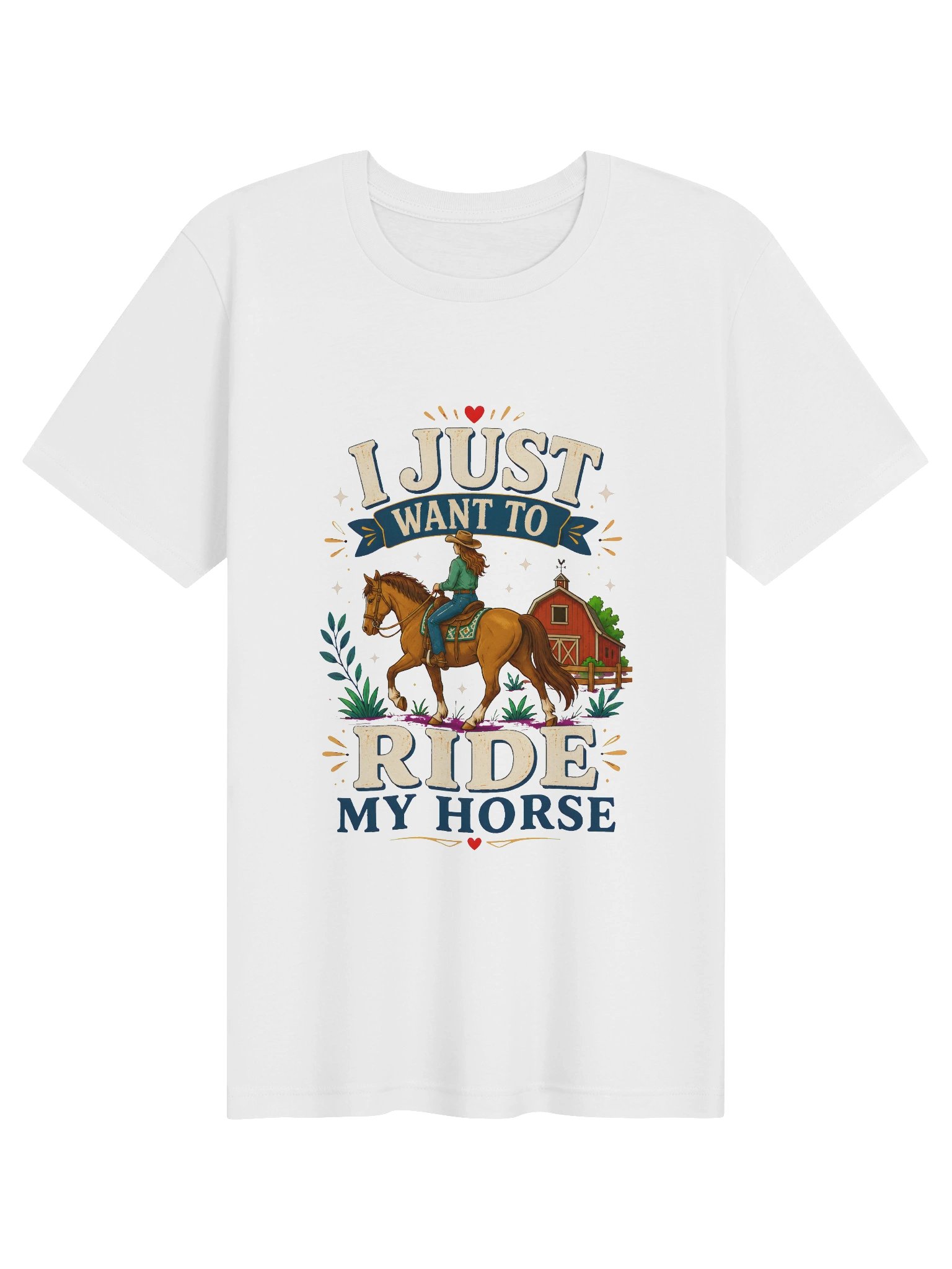 I Just Want To Ride My Horse Tee product image (1)