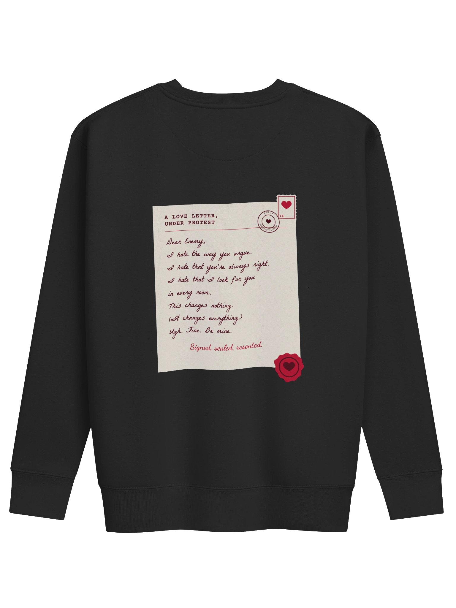 Love Letter, Under Protest Premium Crewneck product image (2)