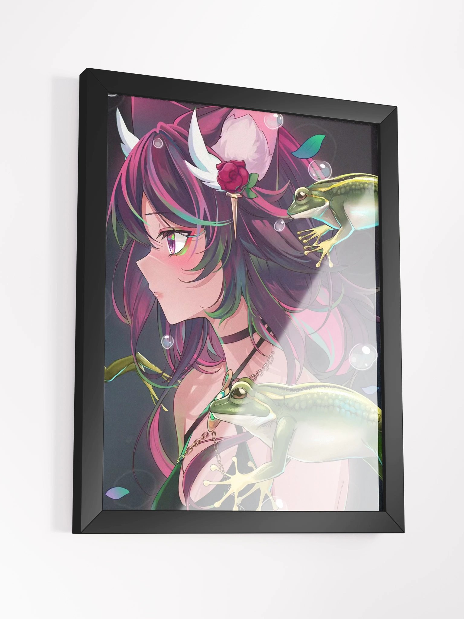 【Framed Poster】- Myun Frog Bustshot product image (5)