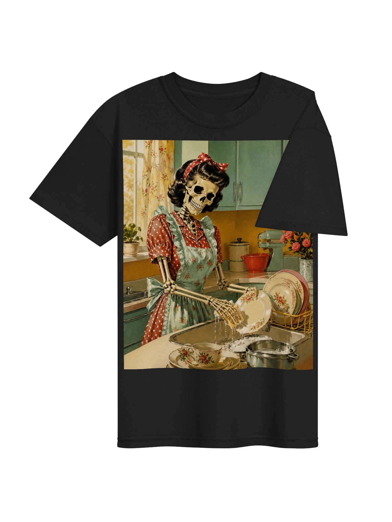 Dead Tired of Dishes T-Shirt product image (14)