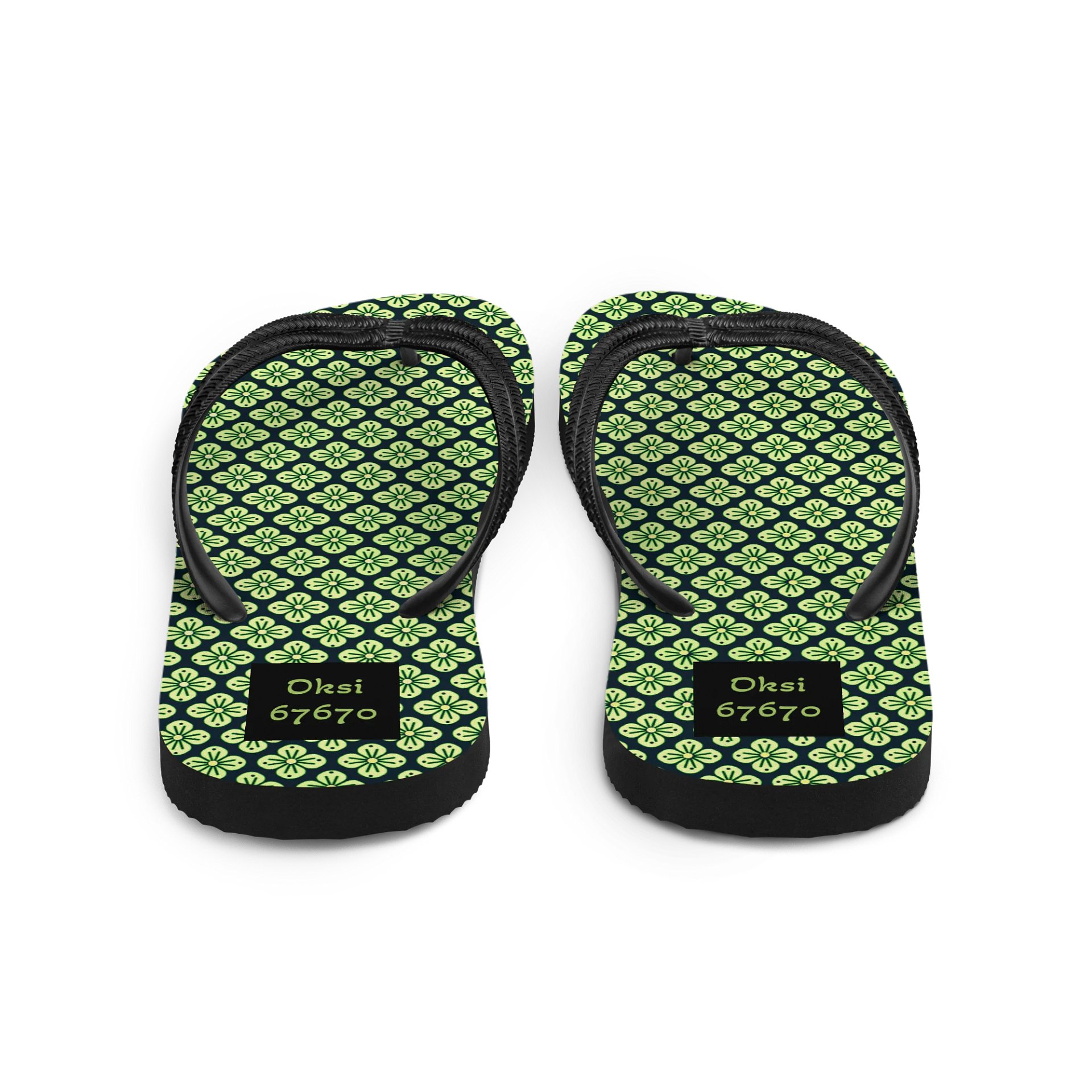 Symmetrical Bloom Flip-Flops product image (3)