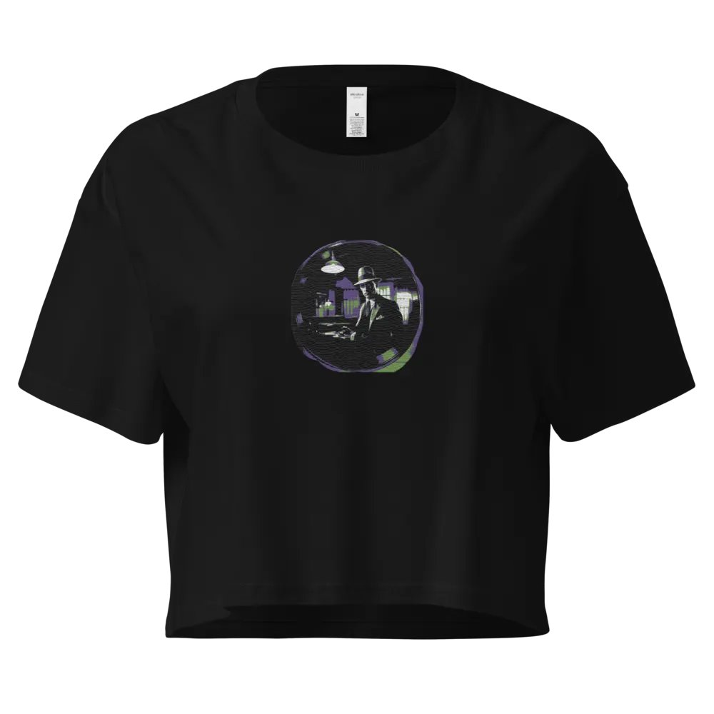 Noir Elegance Crop Top product image (1)