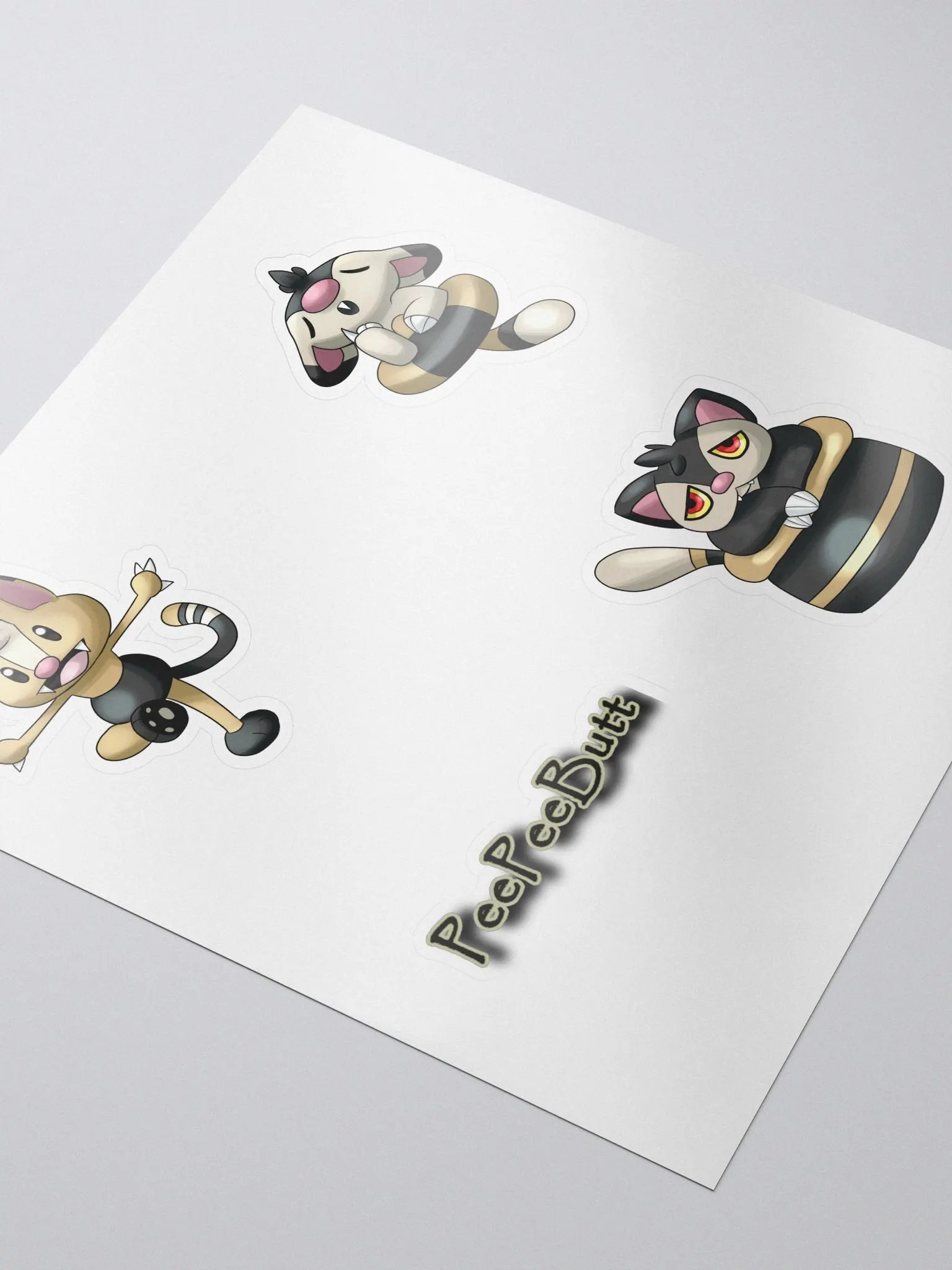 PeePeeButt Sticker Sheet product image (3)