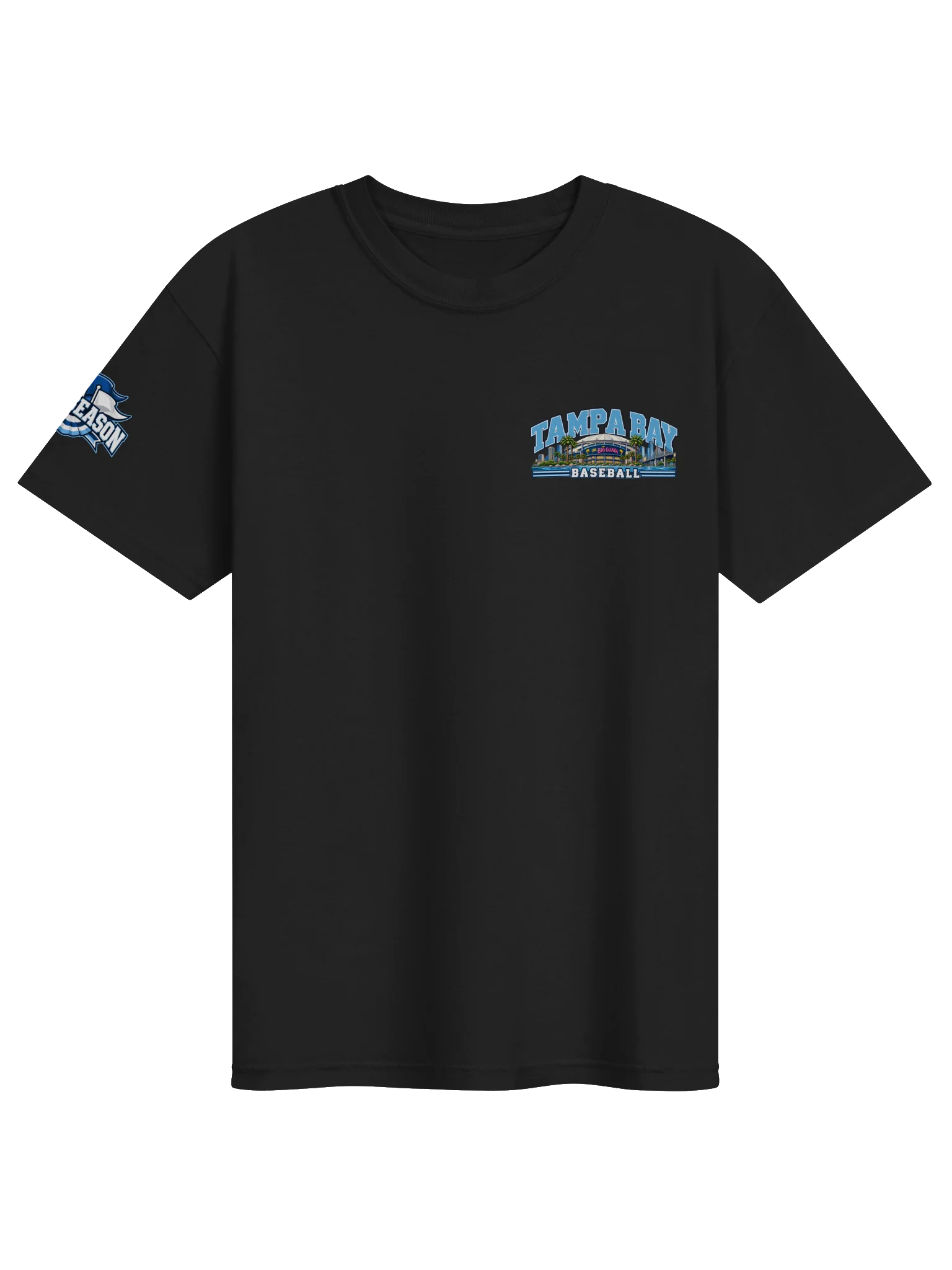 Tampa Bay Baseball 2026 "Postseason" Animated Player Back Print T-Shirt product image (1)