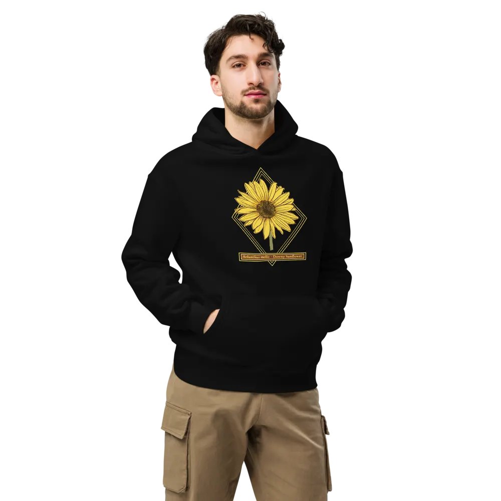 Helianthus Sunflower Unisex Premium Oversized Hoodie product image (9)