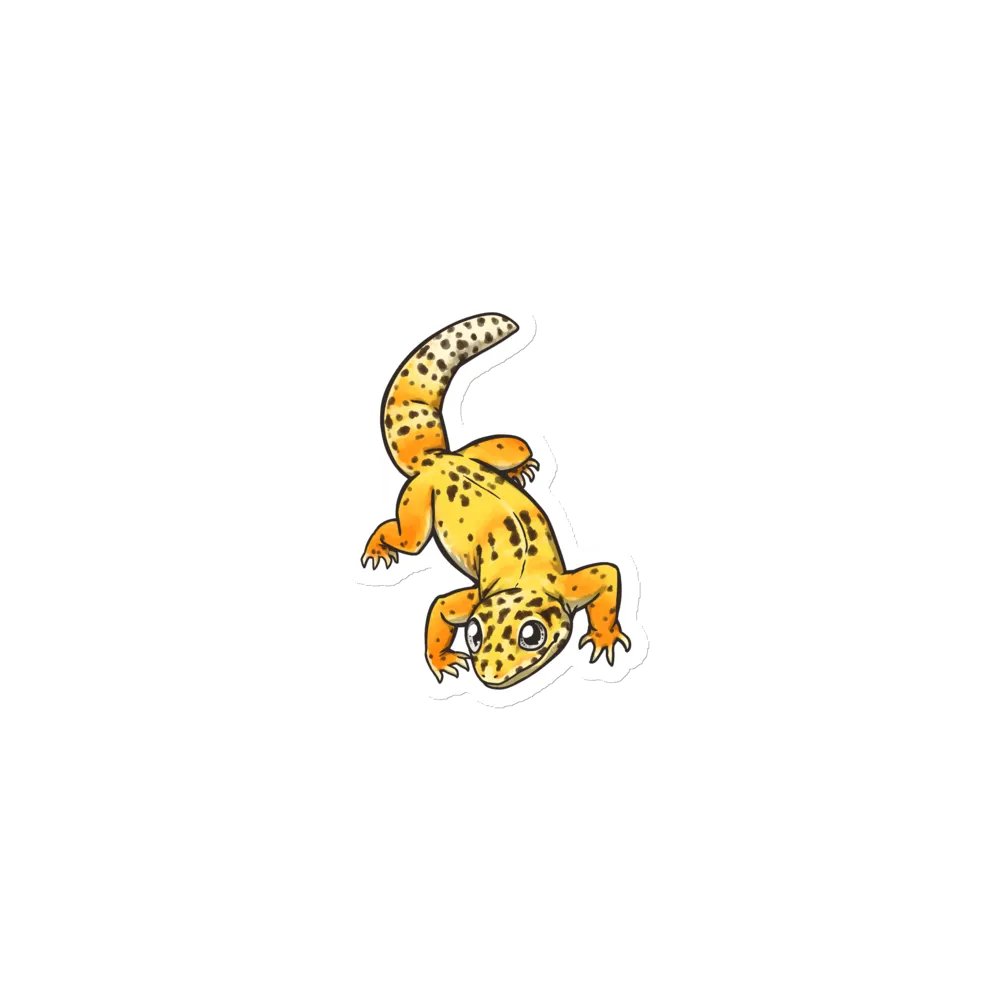 Leopard Gecko Die-Cut Magnets product image (1)