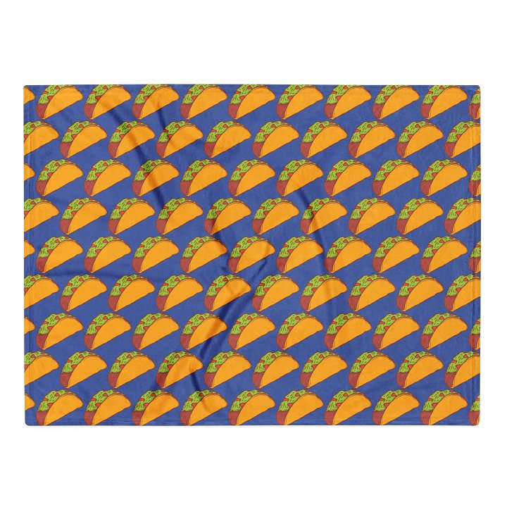 Romulus First Taco Throw Blanket product image (2)