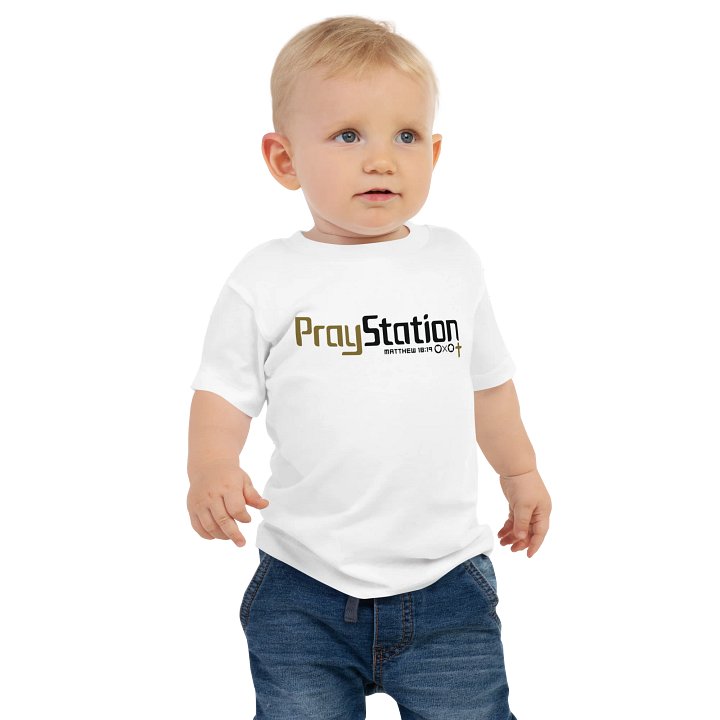 LXA PrayStation Baby Tee | Love X Aloha - Faith Collection | Premium Christian Apparel product image (1)