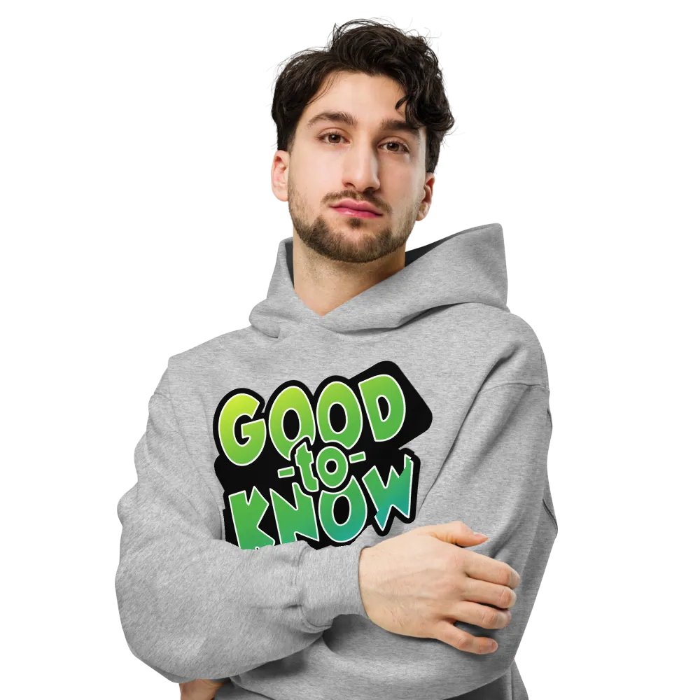 Good to Know Hoodie product image (6)