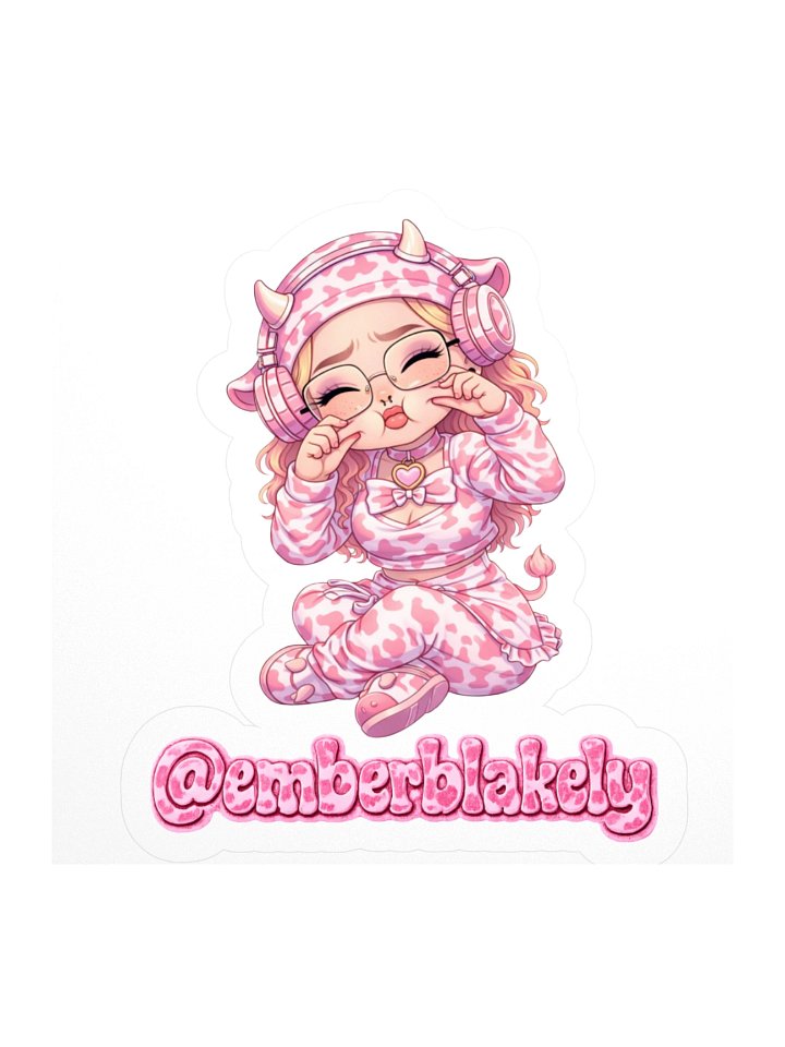 Horned Pajama Party Sticker product image (1)