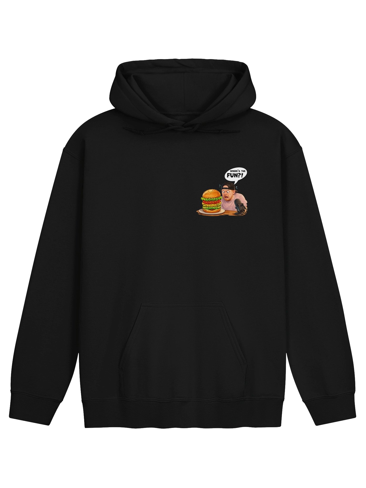 Where's the fun? - Double Sided Hoodie product image (3)
