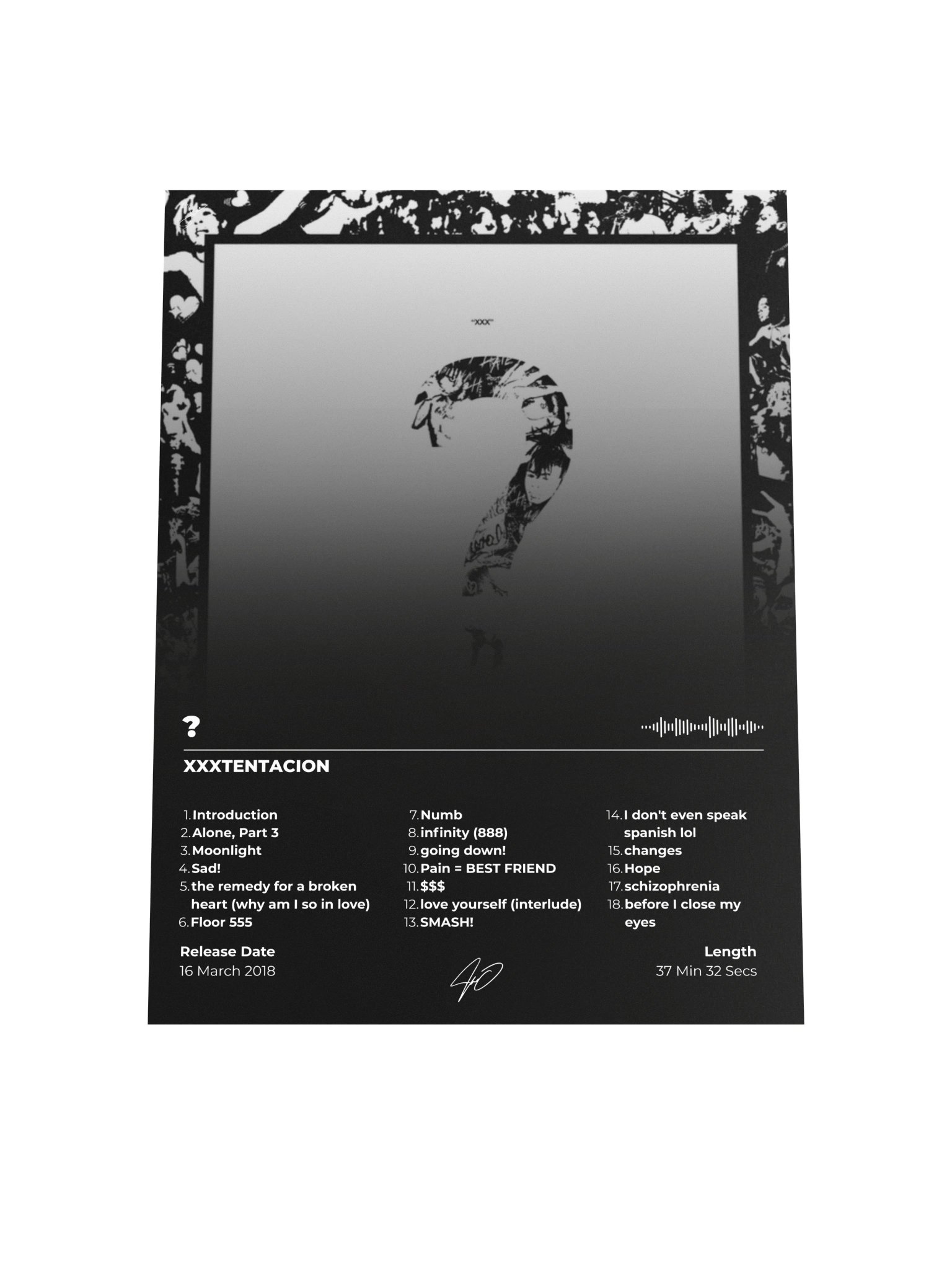 XXXTENTACION ? Poster product image (7)