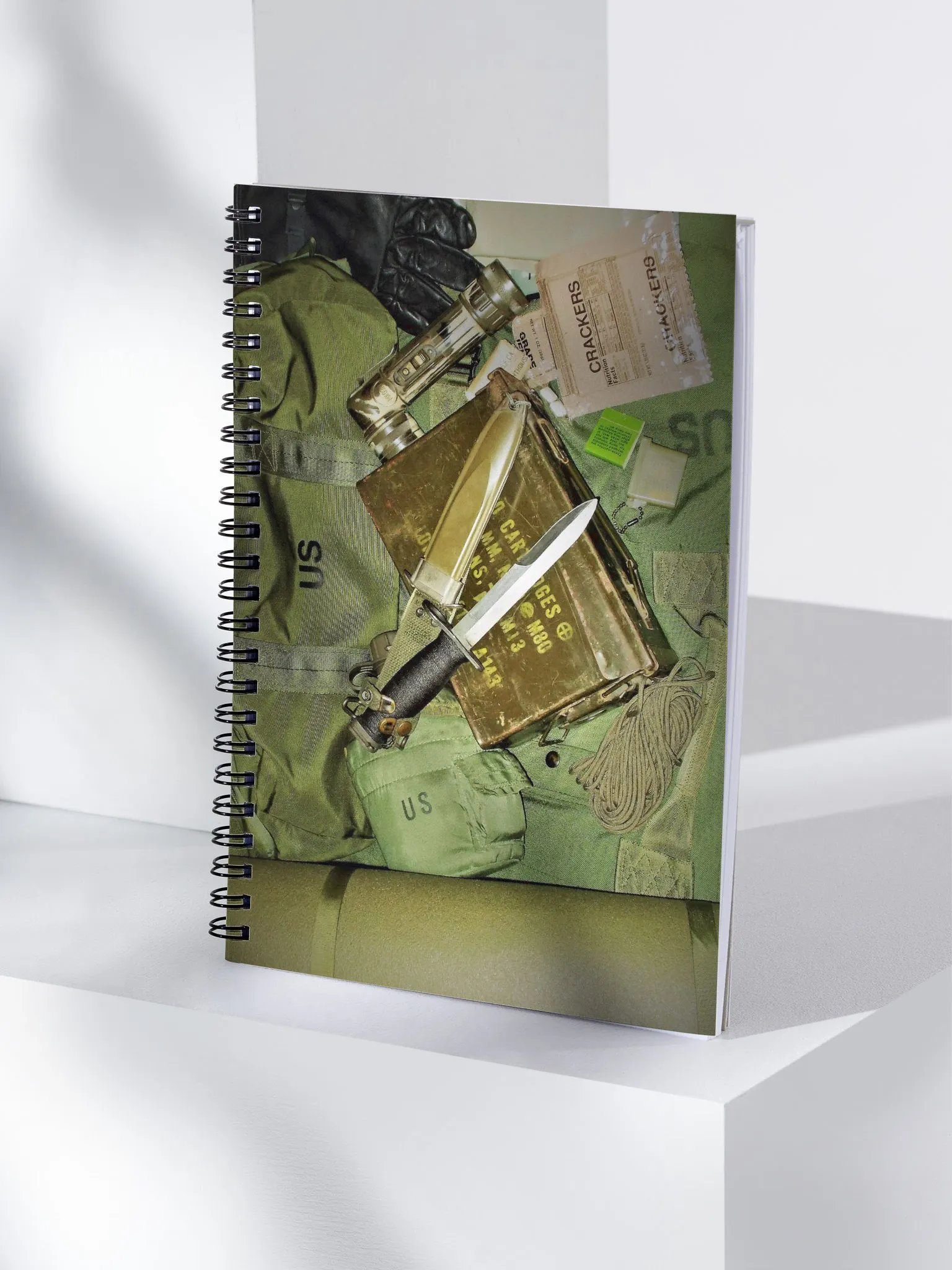 "CIF" Camouflage Chronicles Spiral Notebook product image (4)