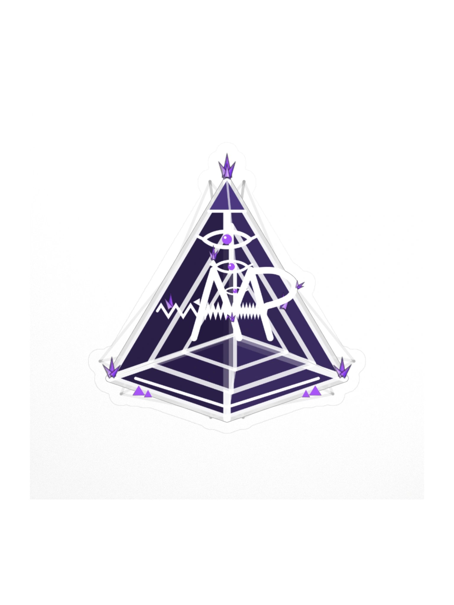Mt. AMP 9D Pyramid — Transfer Sticker product image (1)