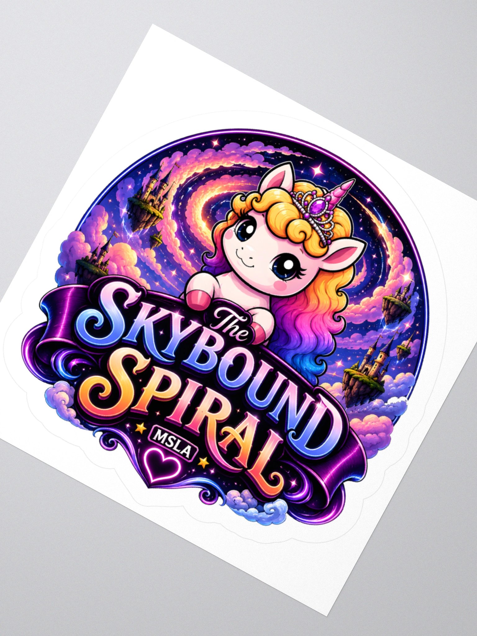 The Skybound Spiral - Stickers product image (1)