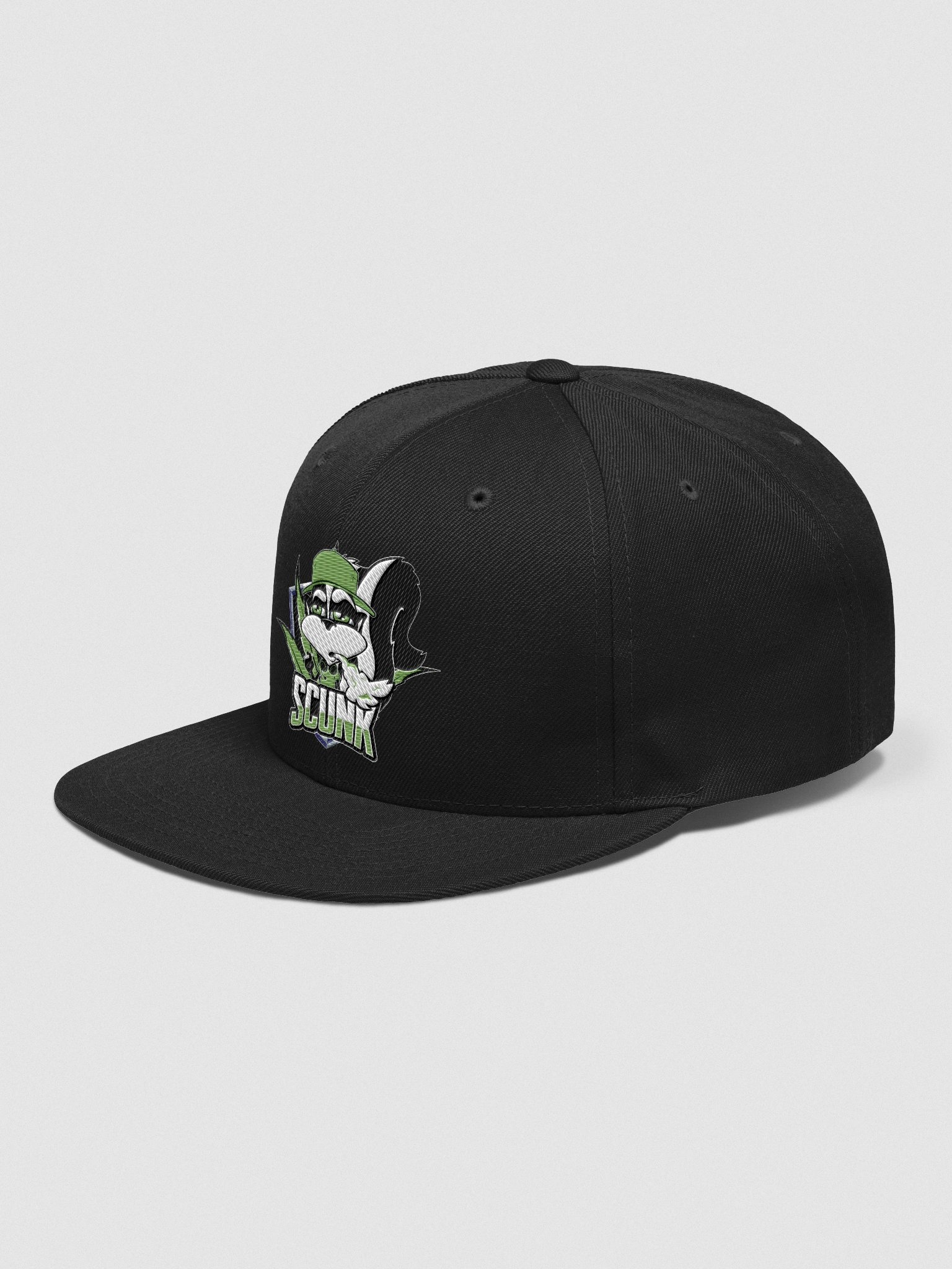 Scunk Gaming Snapback (Black) product image (3)