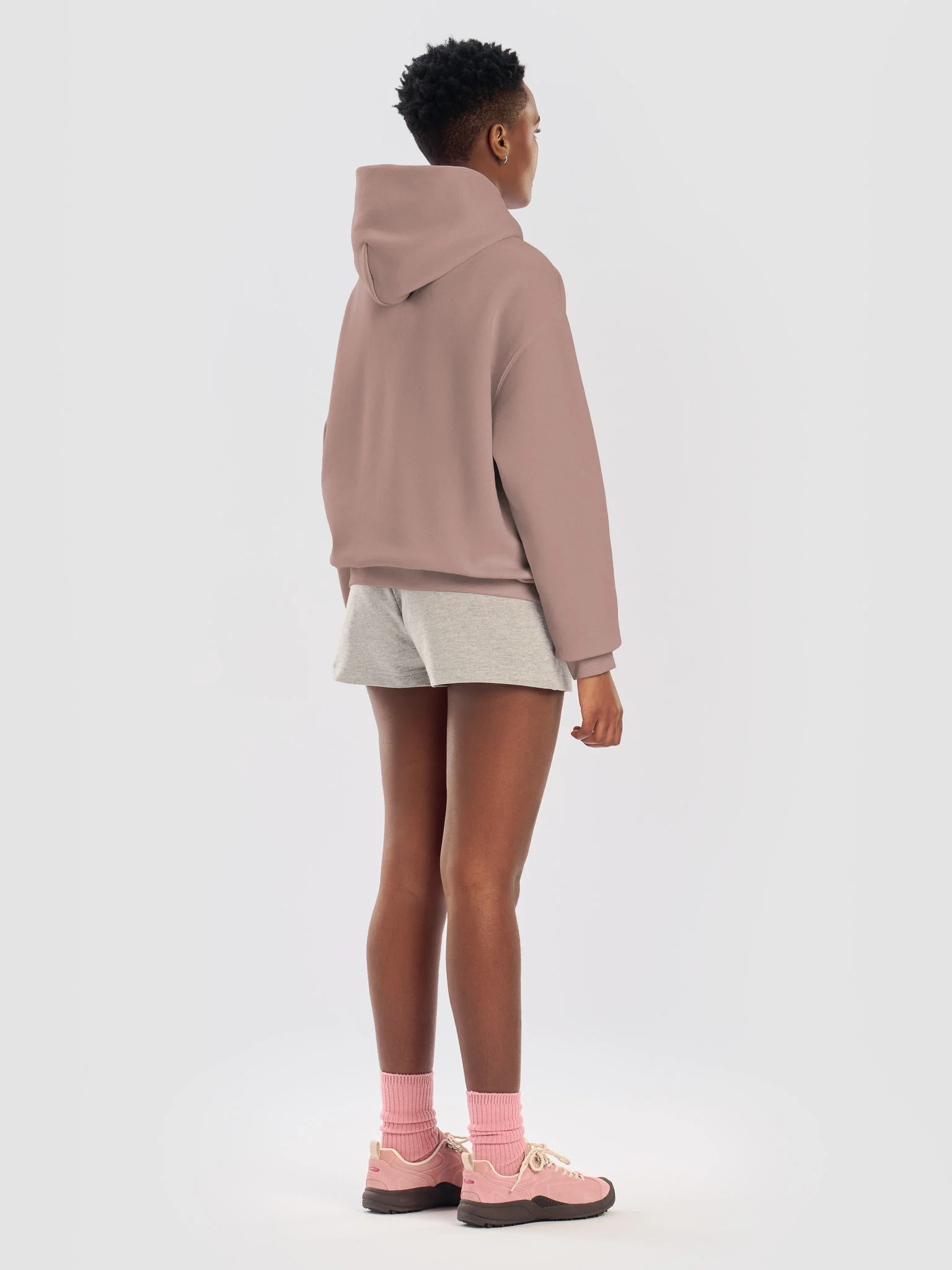 Revive Hazy Pink Relaxed Hoodie product image (8)