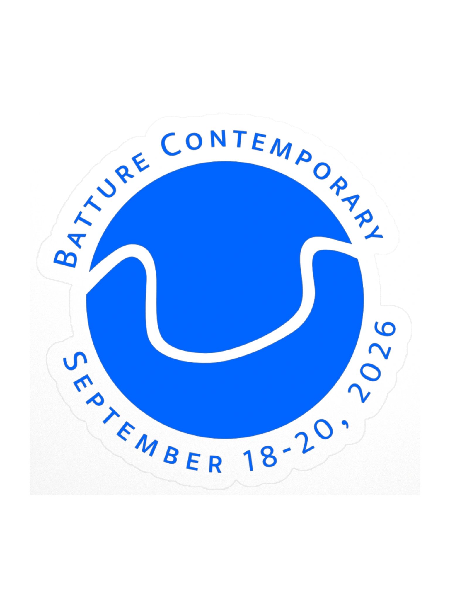 Batture Contemporary 2026 Sticker product image (1)