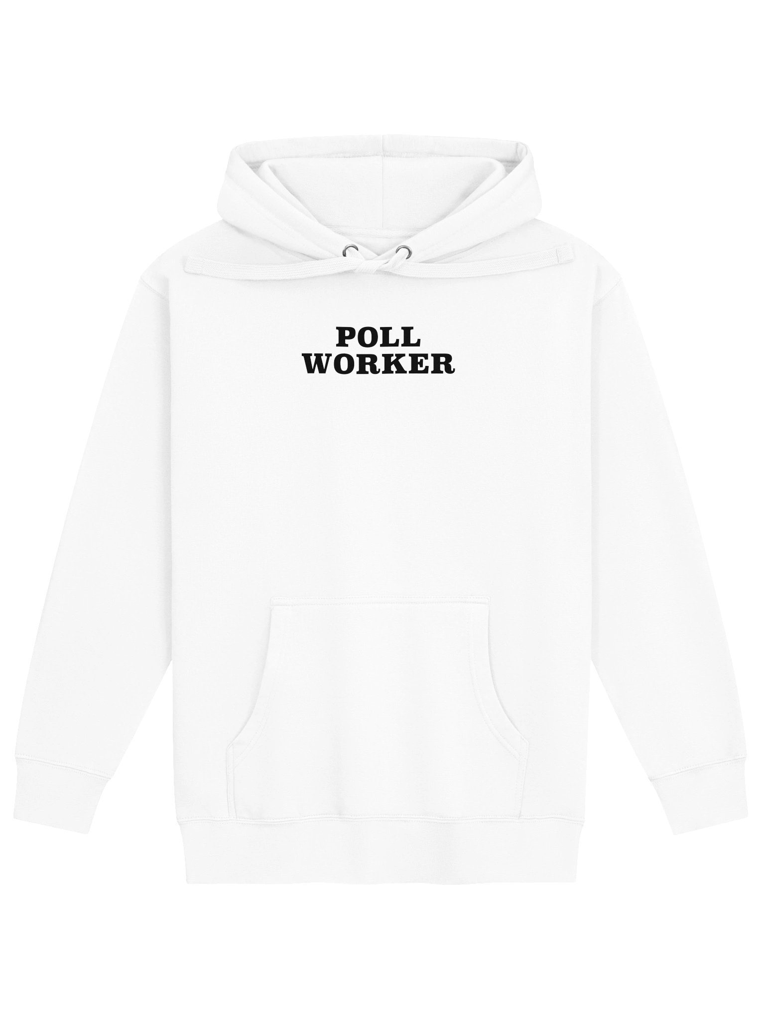 Poll Worker Hoodie (Light) product image (1)