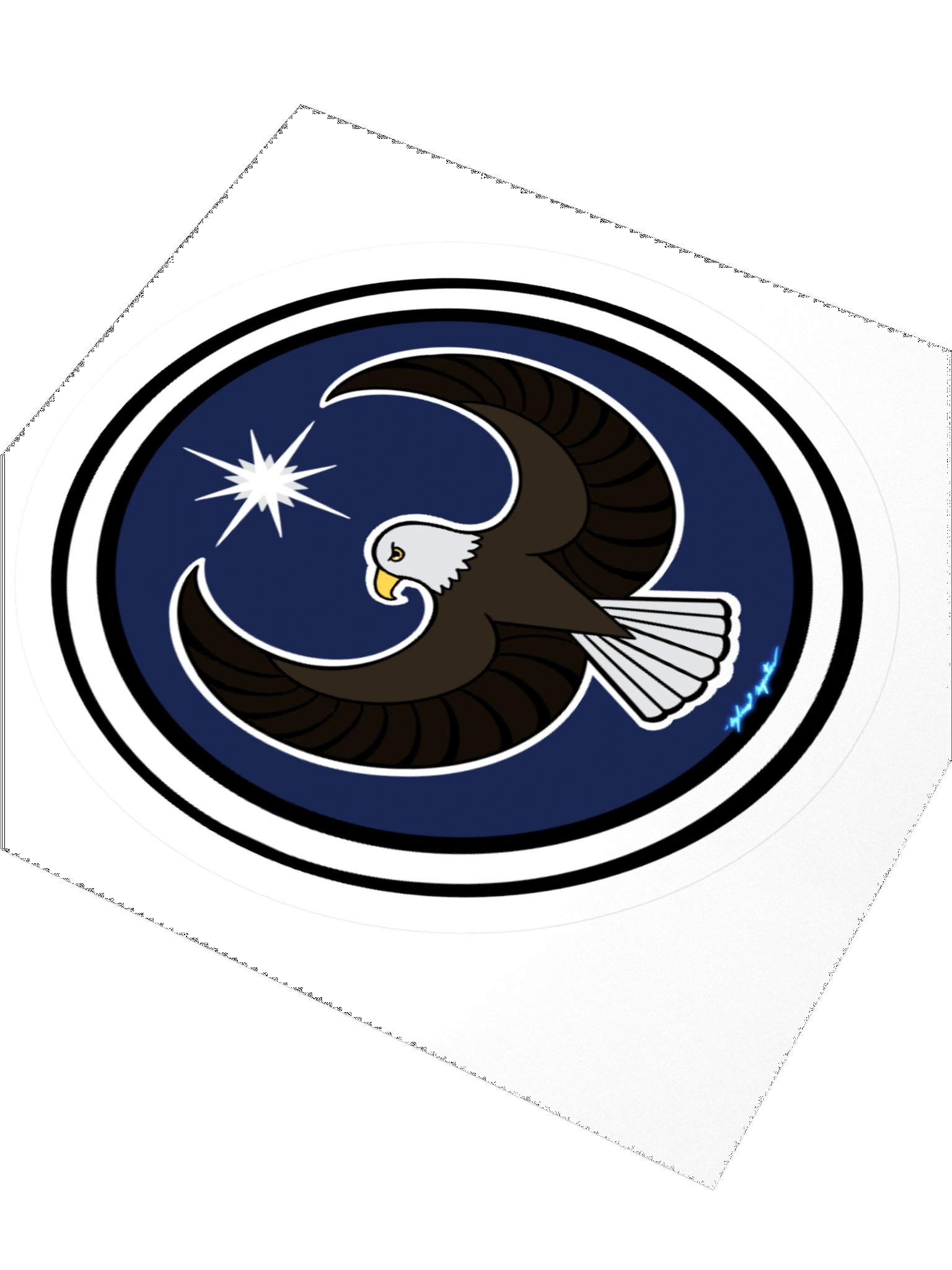 Bald Eagle- Resistance, US (sticker) product image (3)