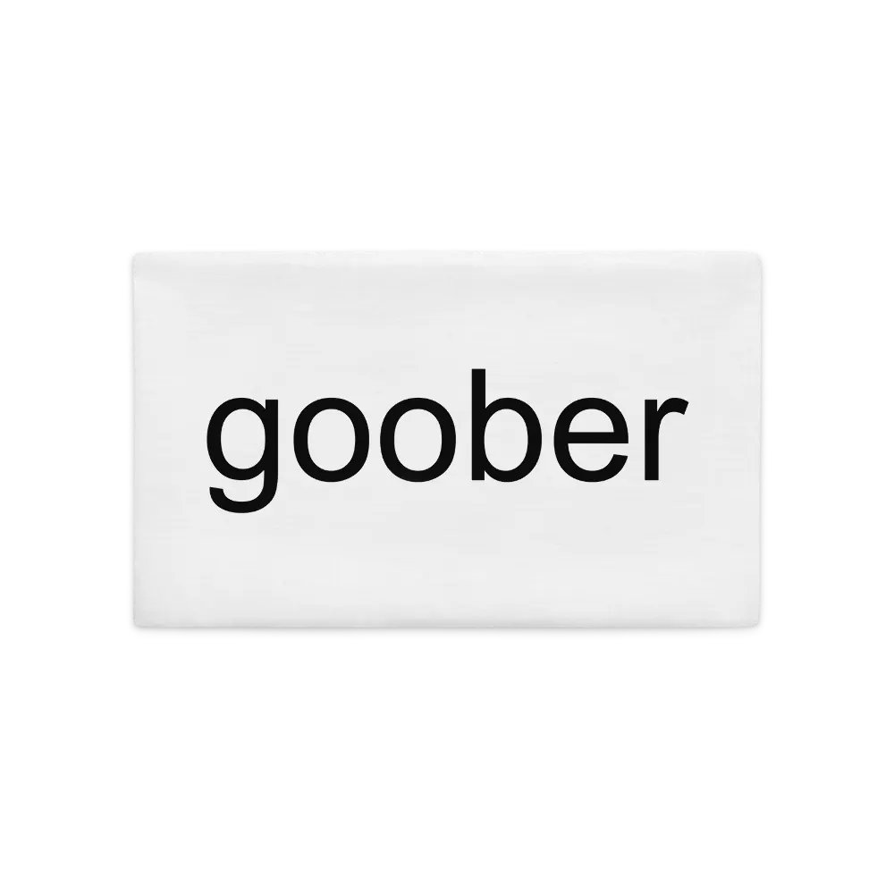 Goober Dual Sided Throw Pillow product image (11)
