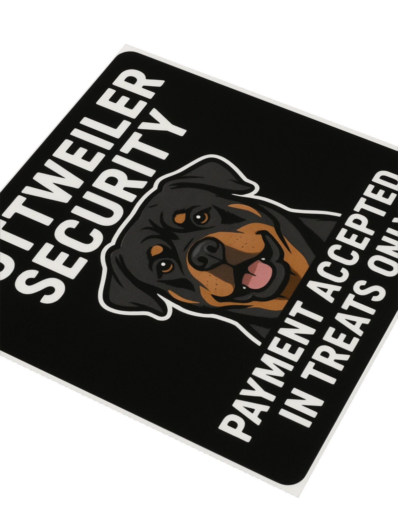 Rottweiler Security Sticker product image (3)