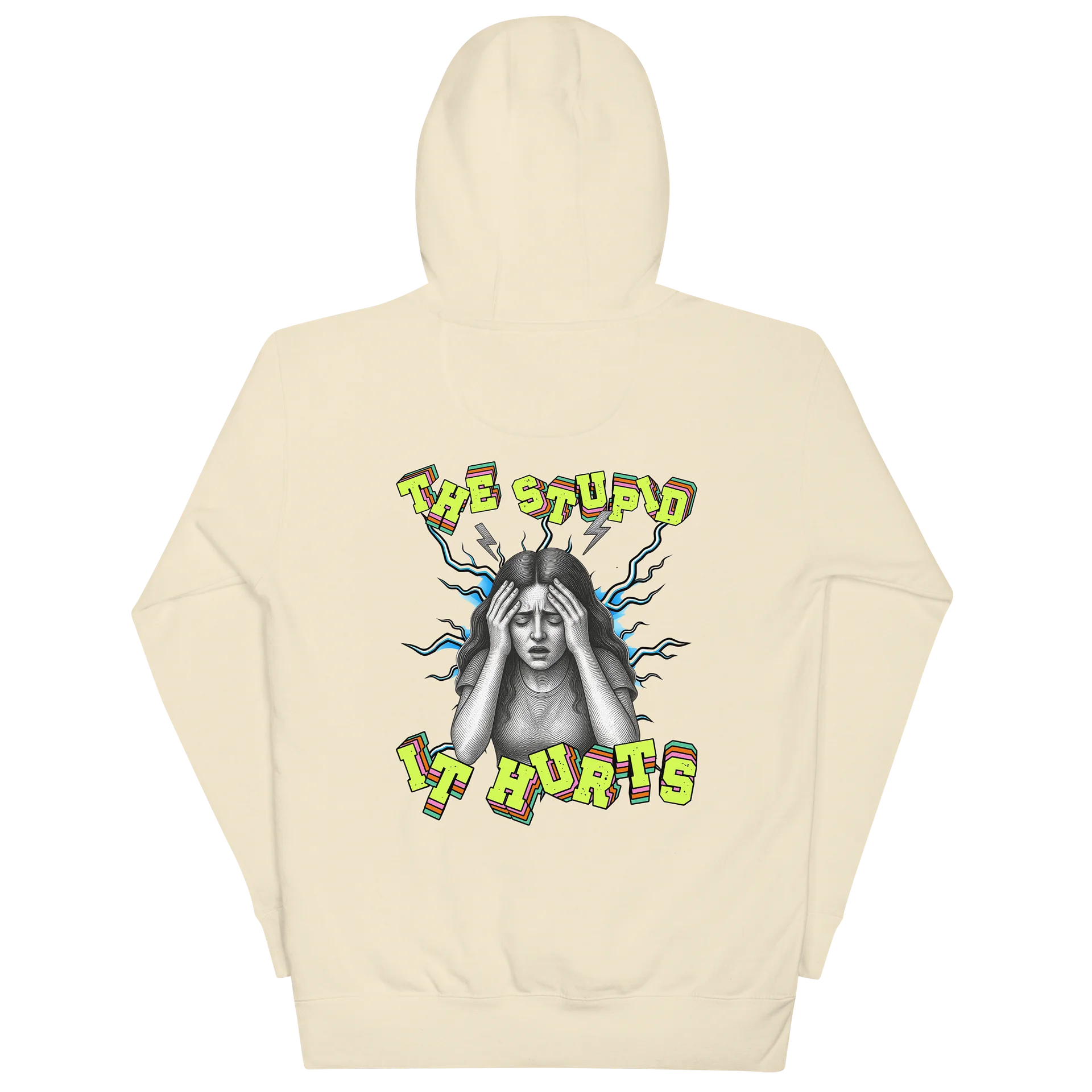 The Stupid It Hurts Premium Hoodie product image (5)