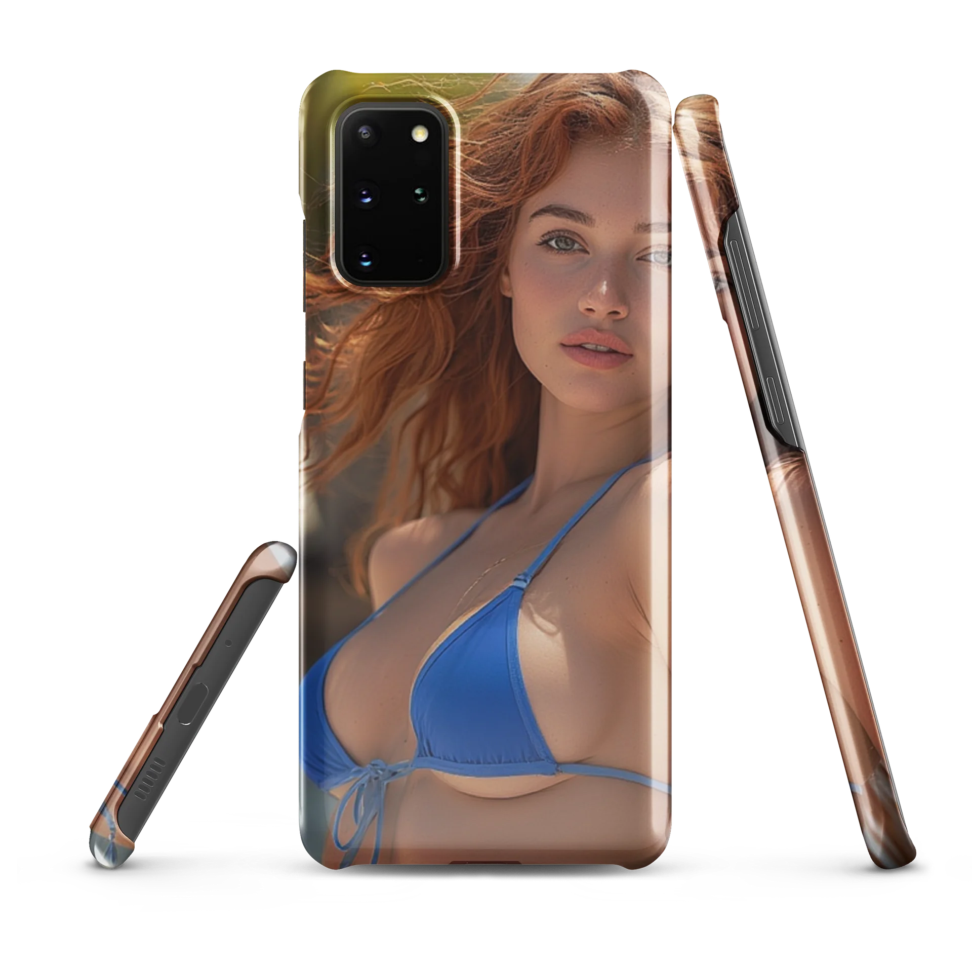Redhead Beach Babe Samsung Snap Case - Slim Protective Phone Cover product image (6)