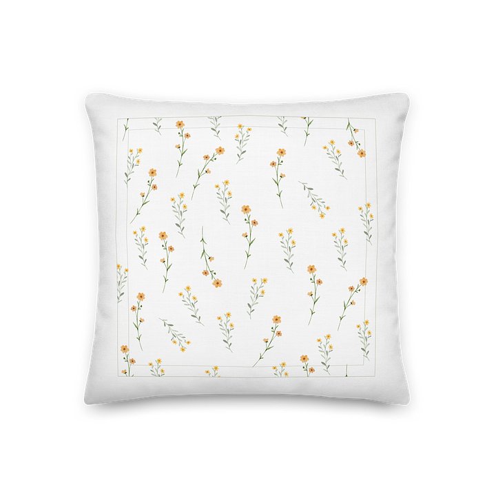 Yellow Flower Pillow product image (1)