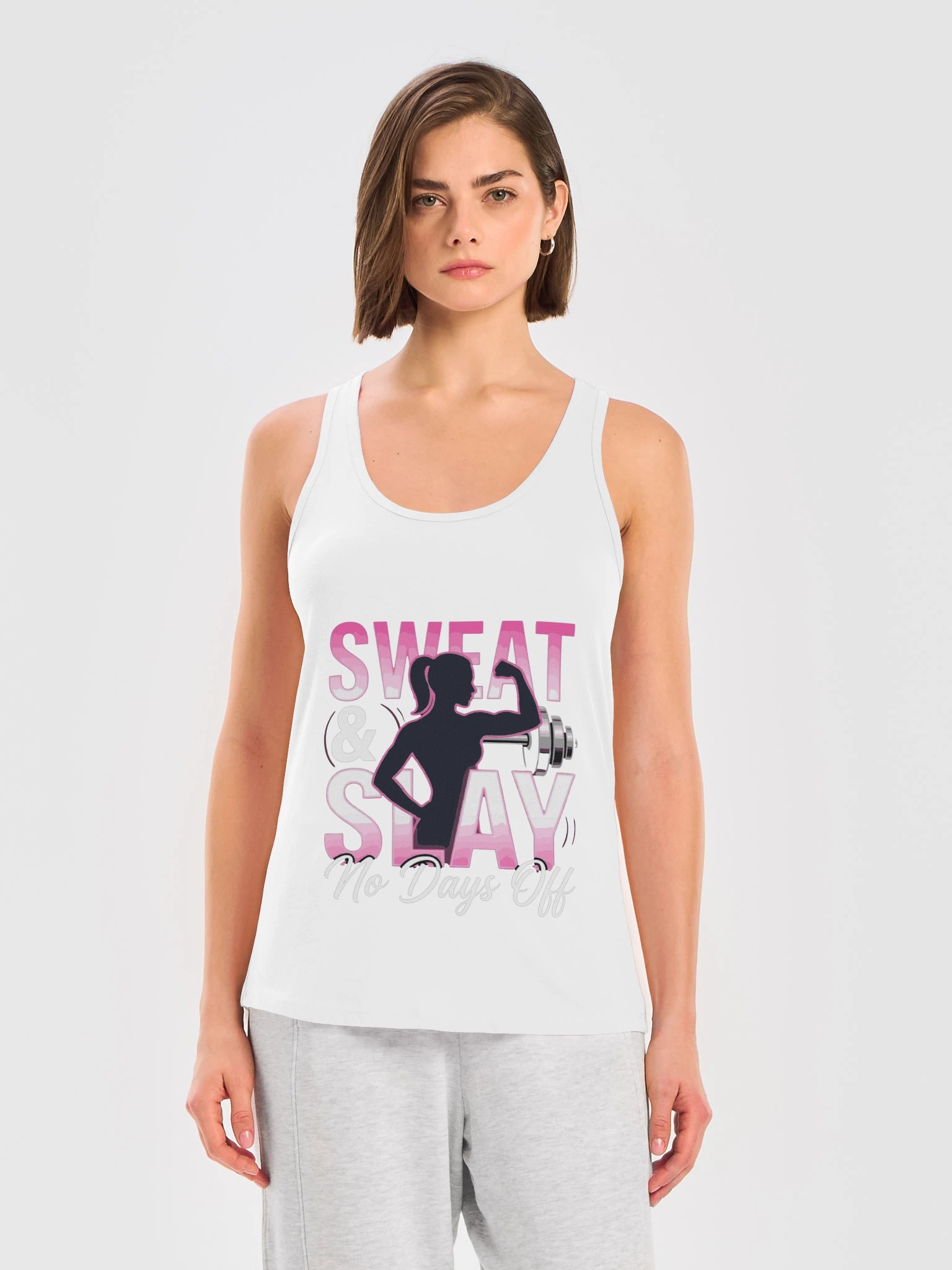 Sweat Stay — Women's Racerback Tank product image (9)