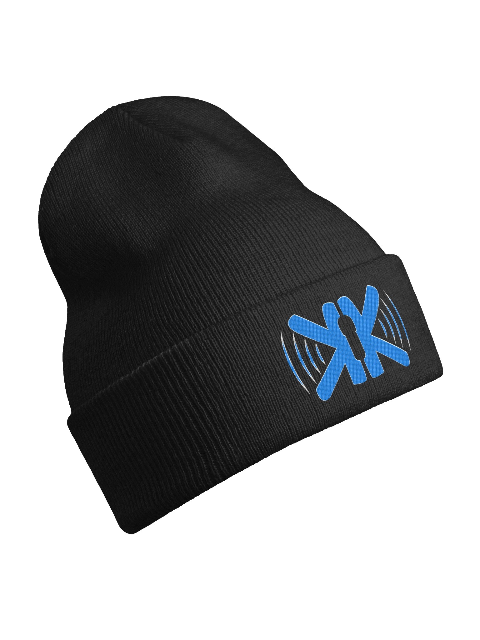 KIUK Cyan Logo Yupoong Cuffed Beanie product image (7)