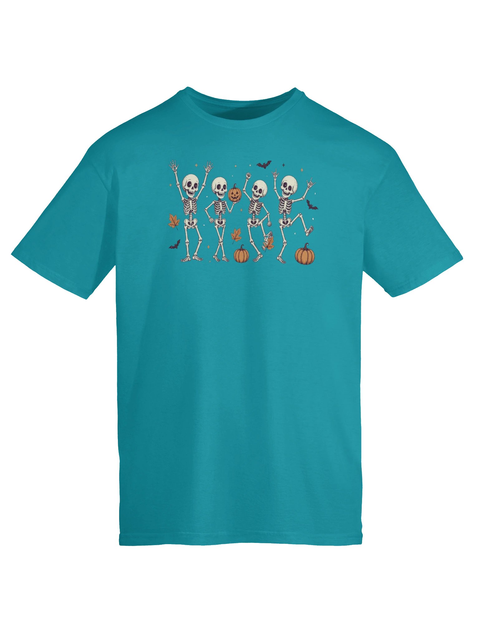 Dancing Skeletons Halloween Sweatshirt, Funny Skeleton Fall Shirt, Spooky Season Crewneck, Halloween Lover Gift product image (22)