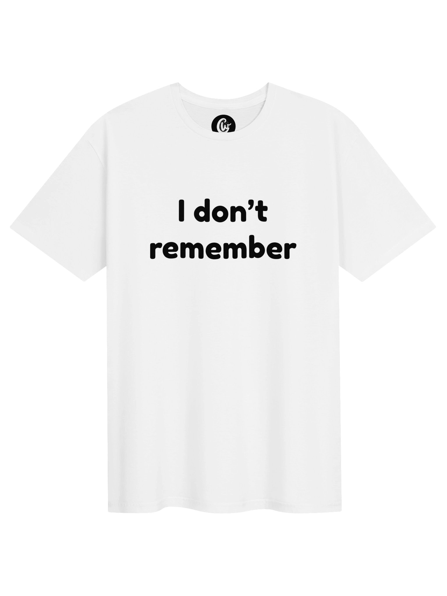 I don't remember T-Shirt product image (1)