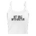 Hot Girls Watch Wrestling Grunge Micro-Rib Tank Top