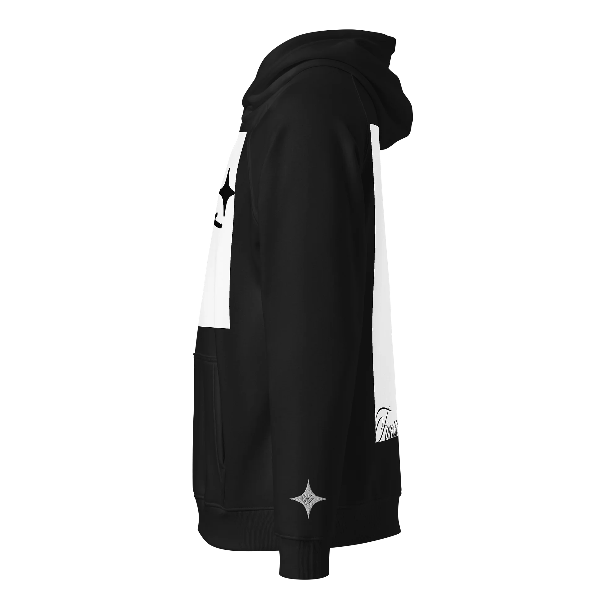F&F Raglan Hoodie (WHT) product image (3)