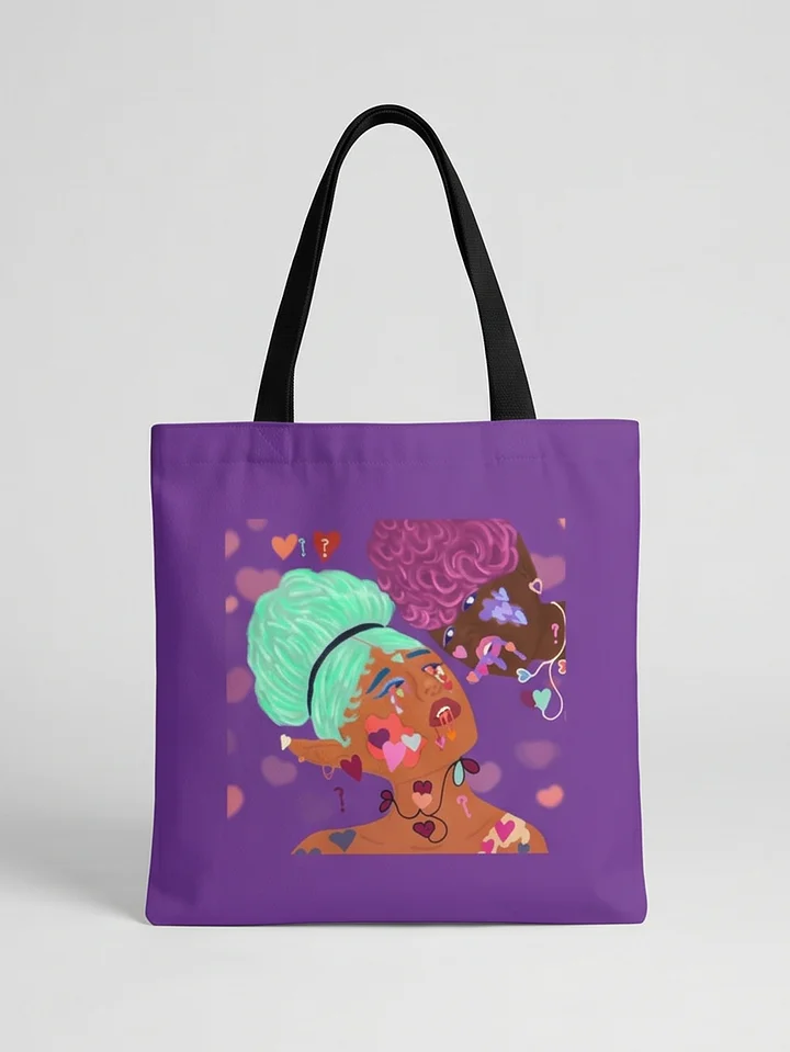 Surreal Heart Mirror Tote product image (1)