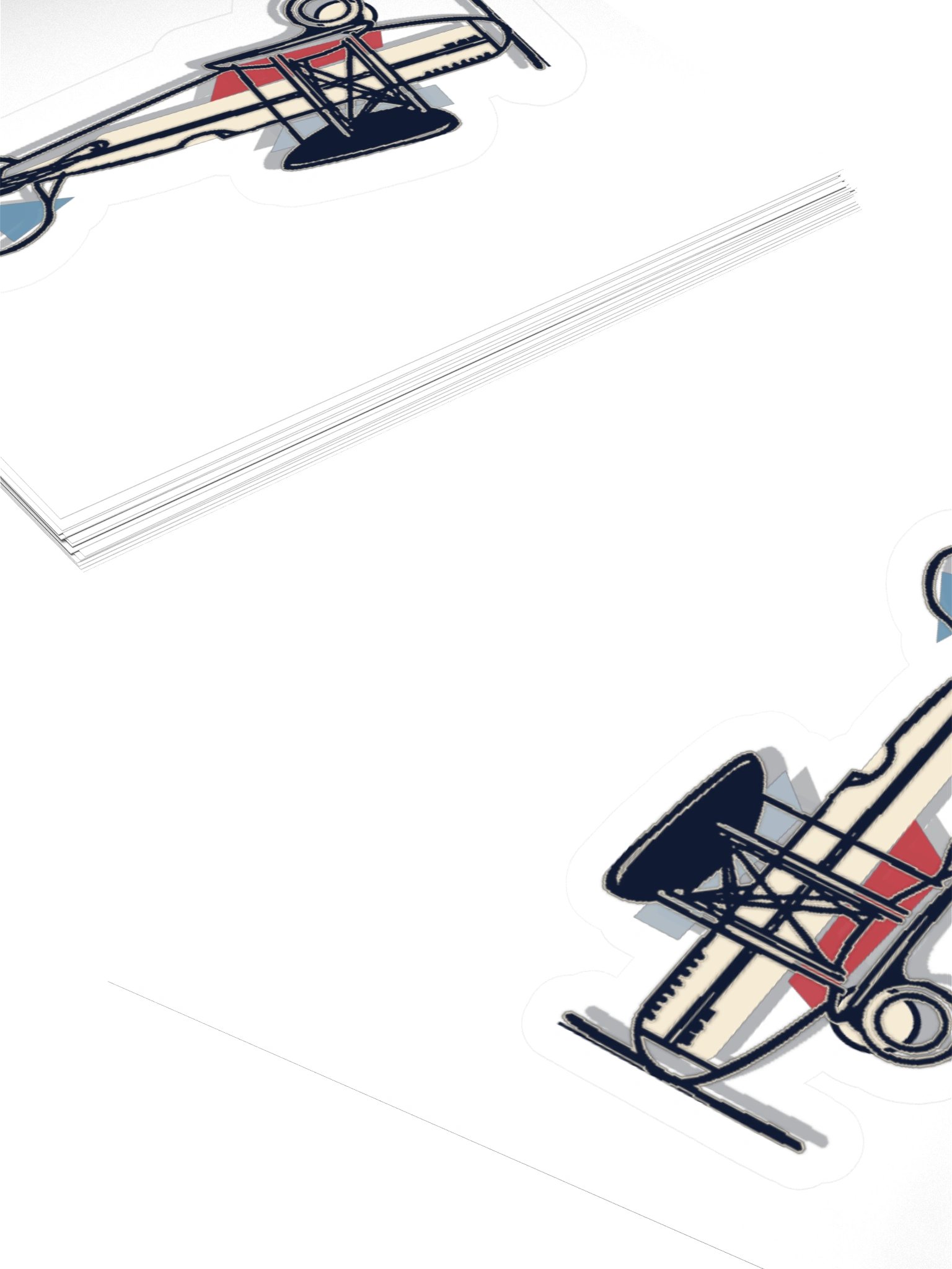 Orbit Fair Biplane Sticker product image (12)
